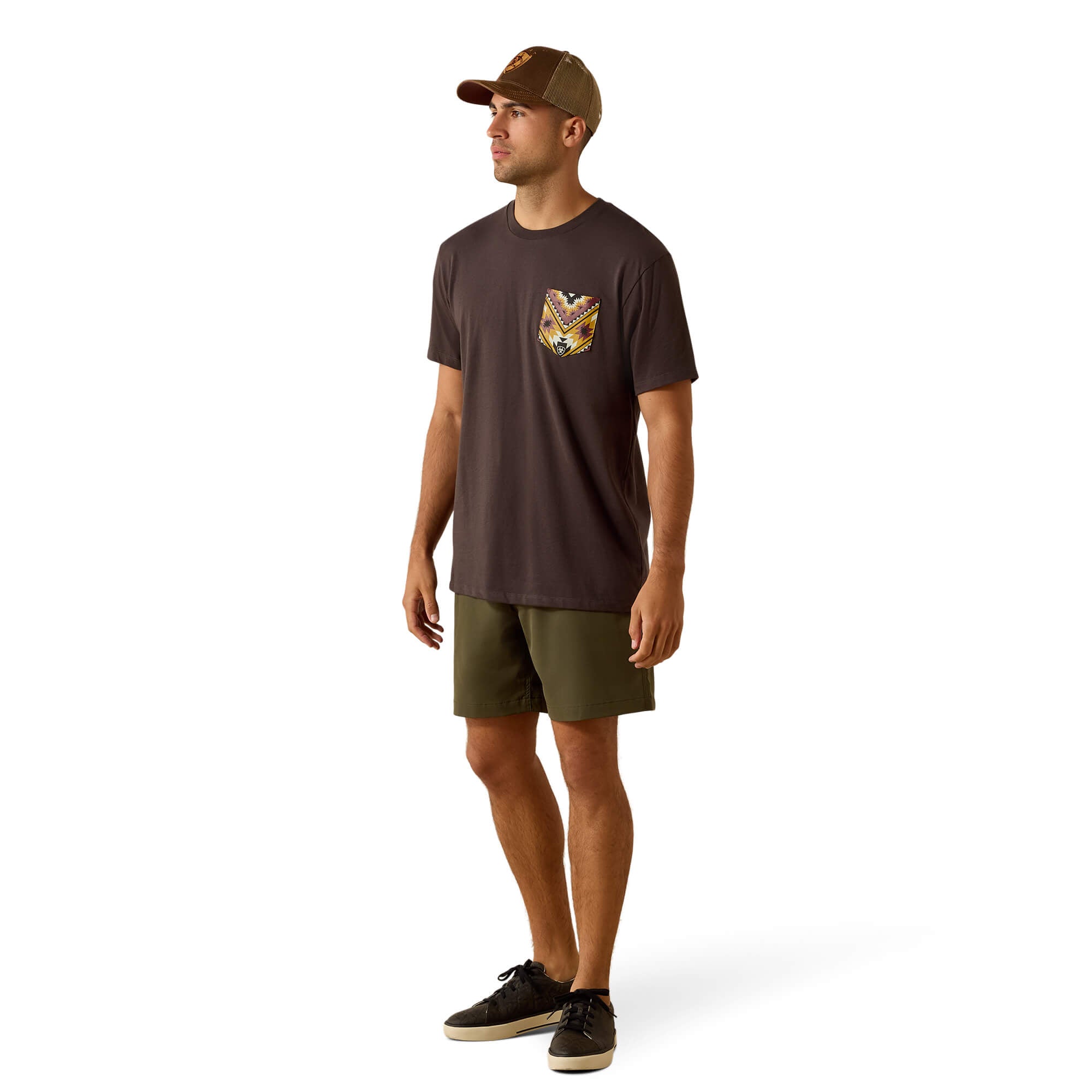 Ariat Vintage Black Southwest Longest Horn Classic Fit T-Shirt