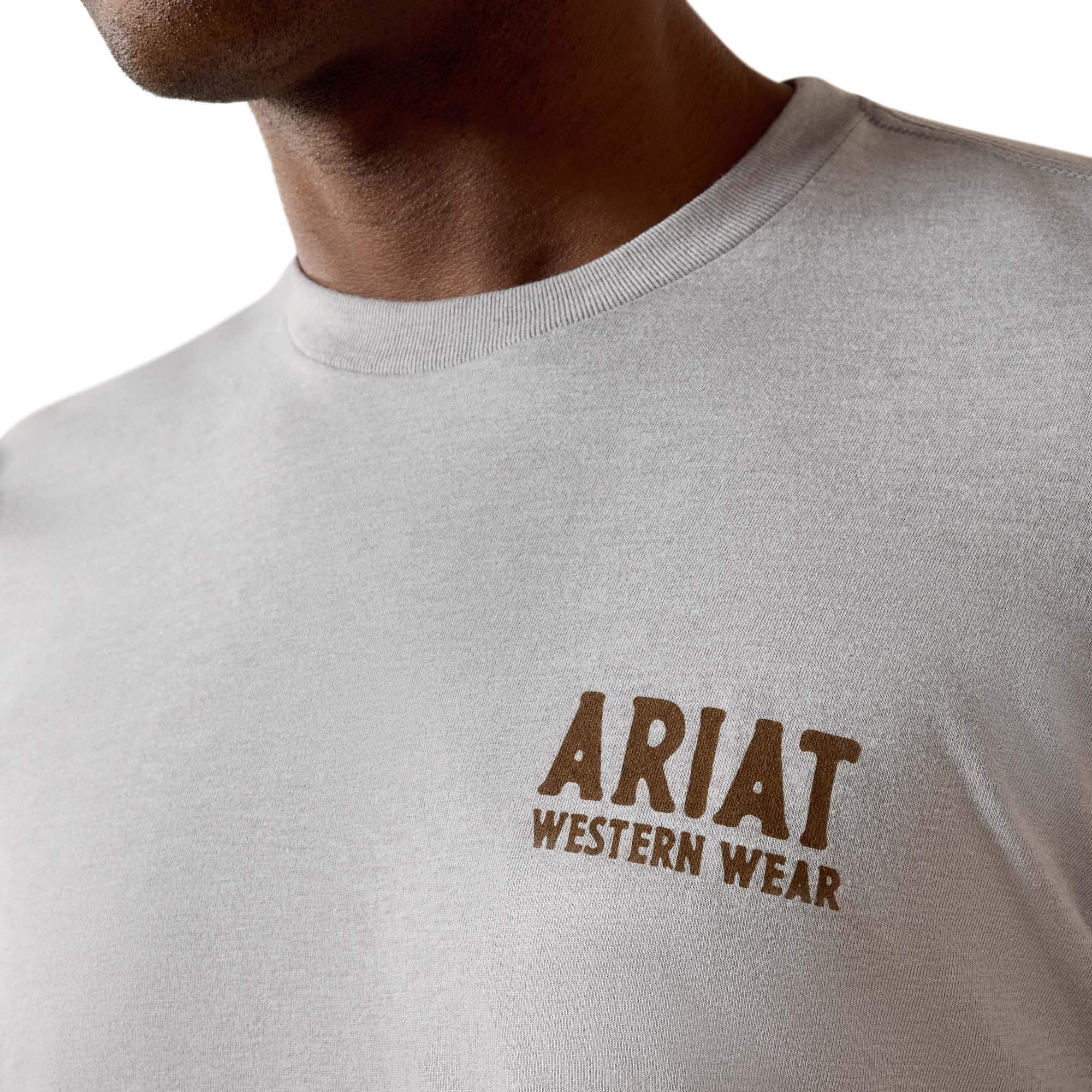 Ariat Pewter Outline Shop T-Shirt