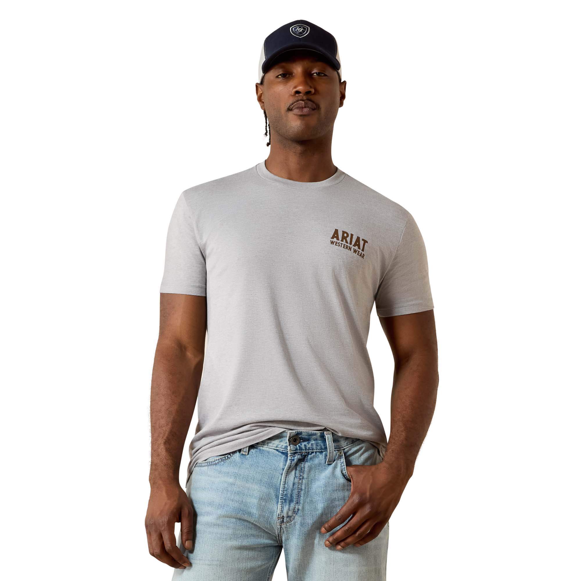Ariat Pewter Outline Shop T-Shirt