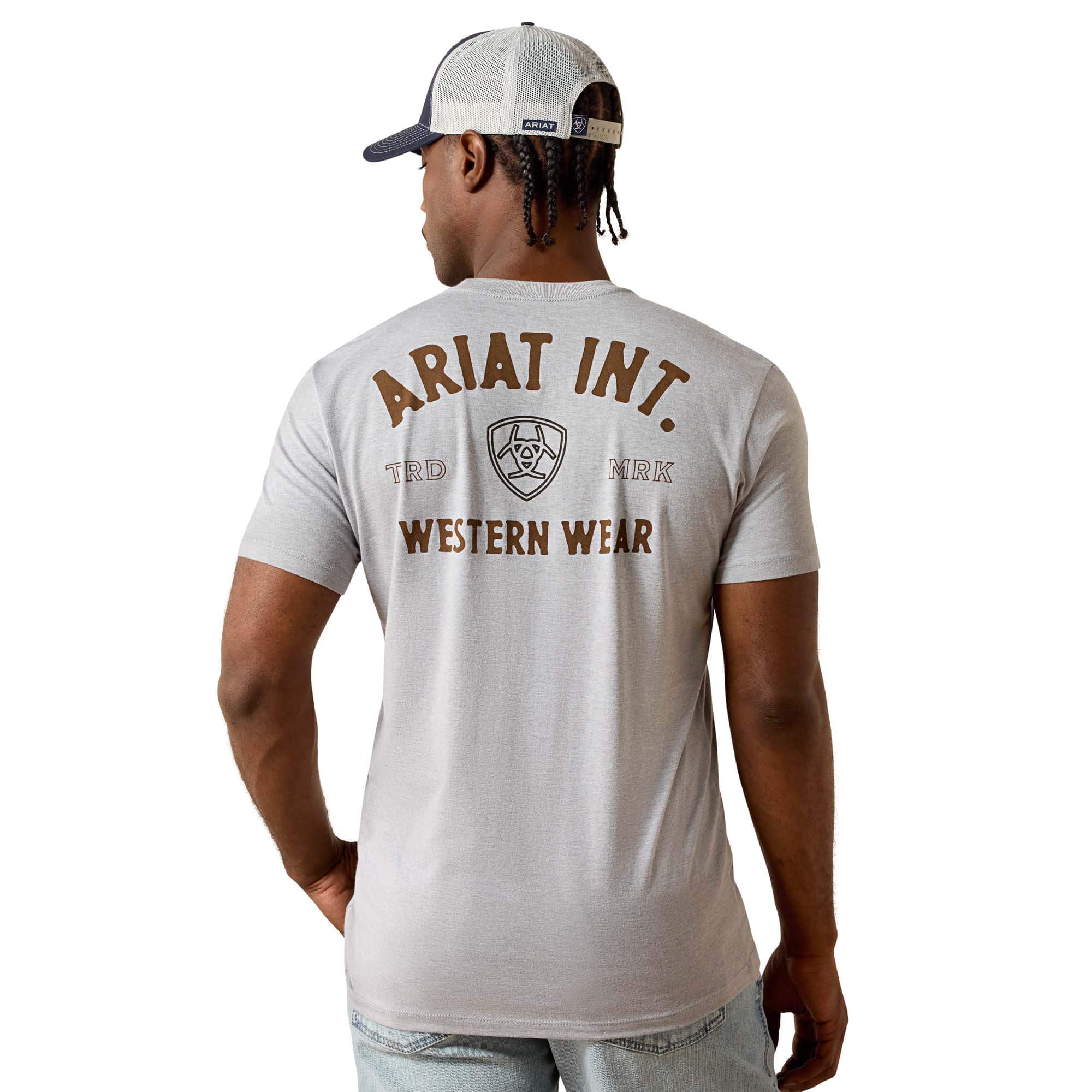 Ariat Pewter Outline Shop T-Shirt