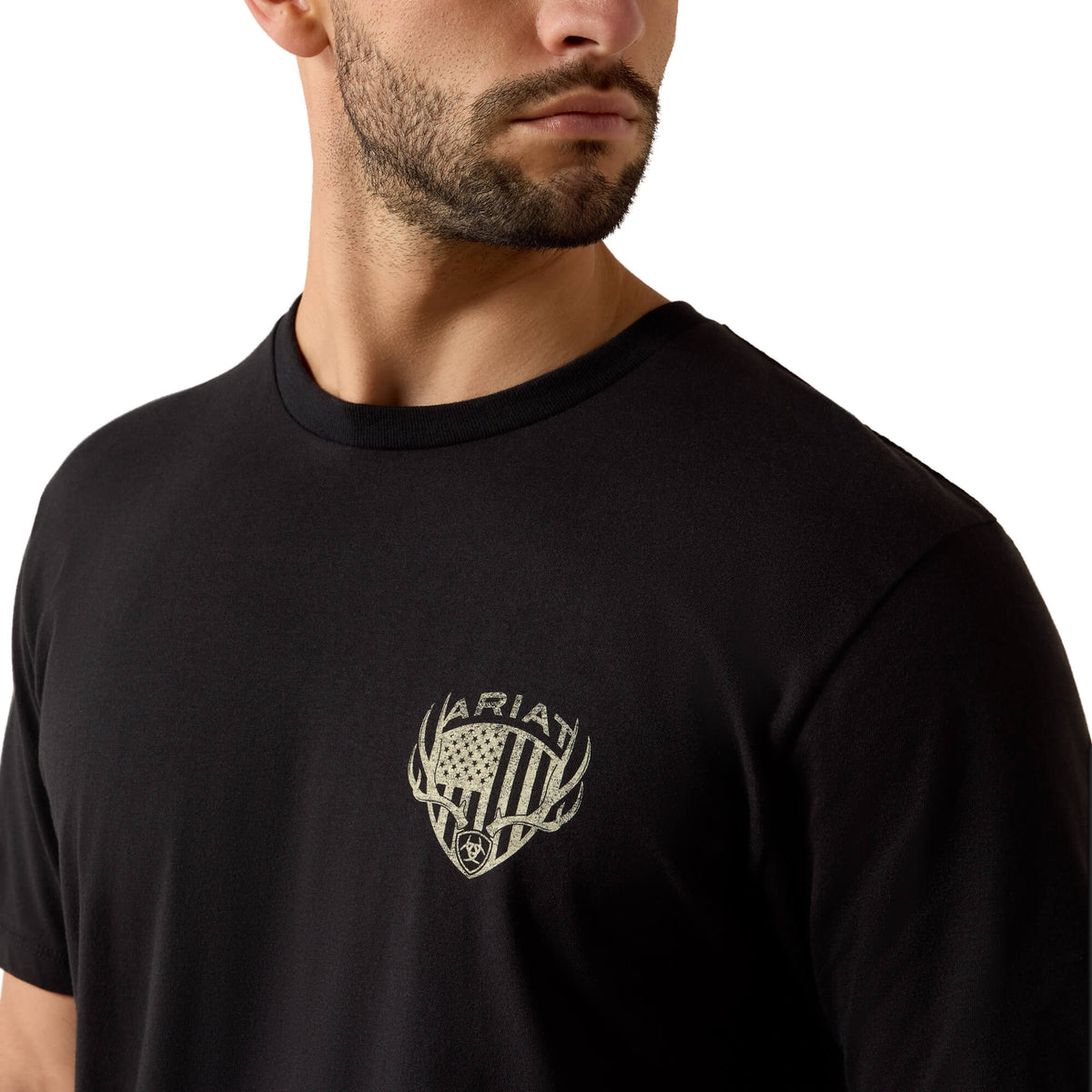 Ariat Black Euromount Patriot T-Shirt