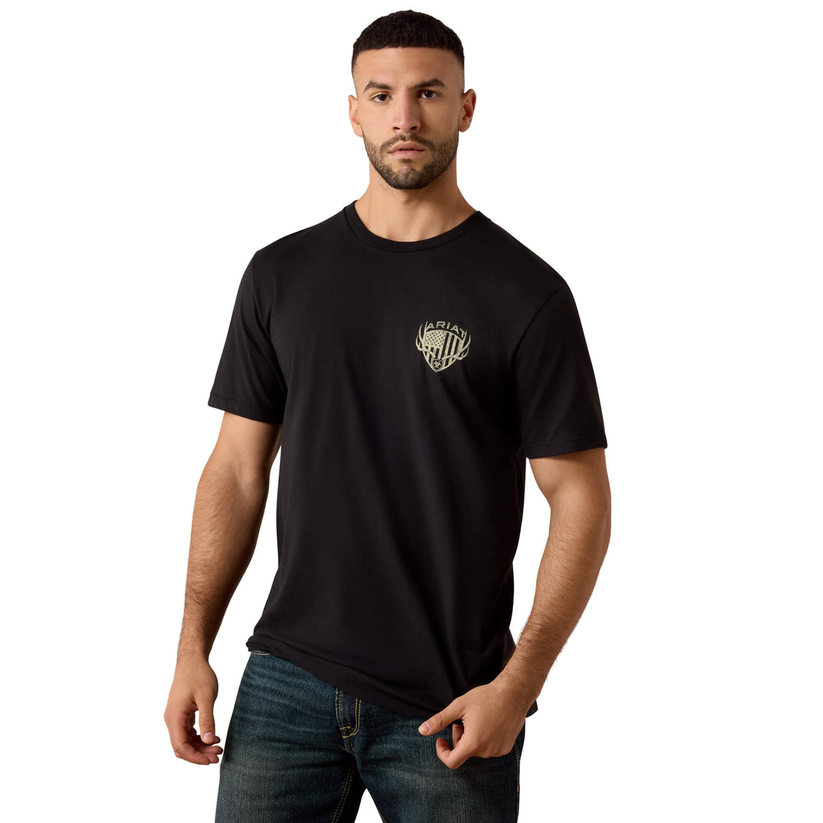 Ariat Black Euromount Patriot T-Shirt