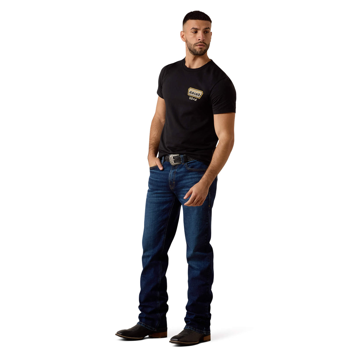 Ariat Black Frontier Crafted T-Shirt