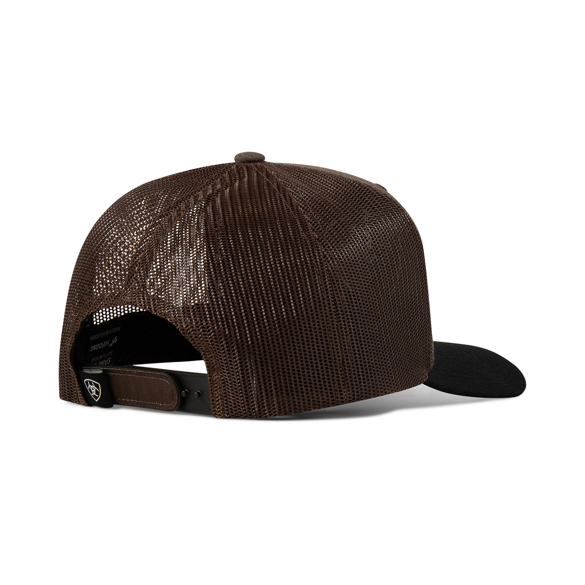 Ariat Brown Shield Patch Cap