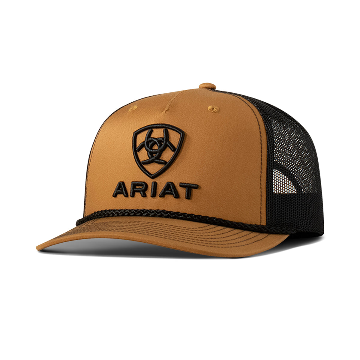 Ariat Tan & Black Logo Cap