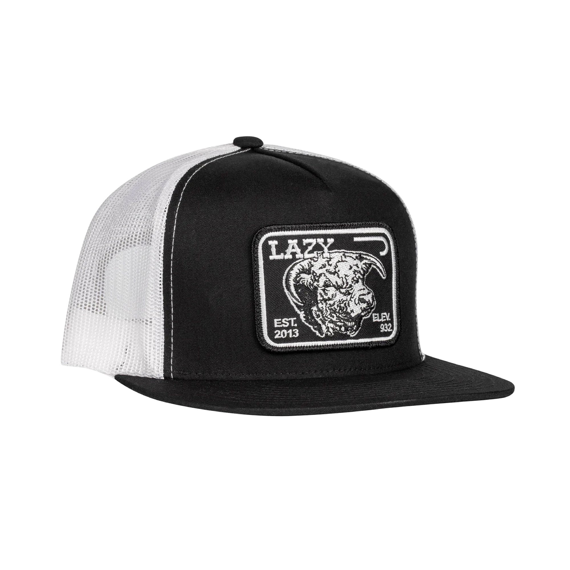 Lazy J Ranch Wear Black & White Elevation Cap