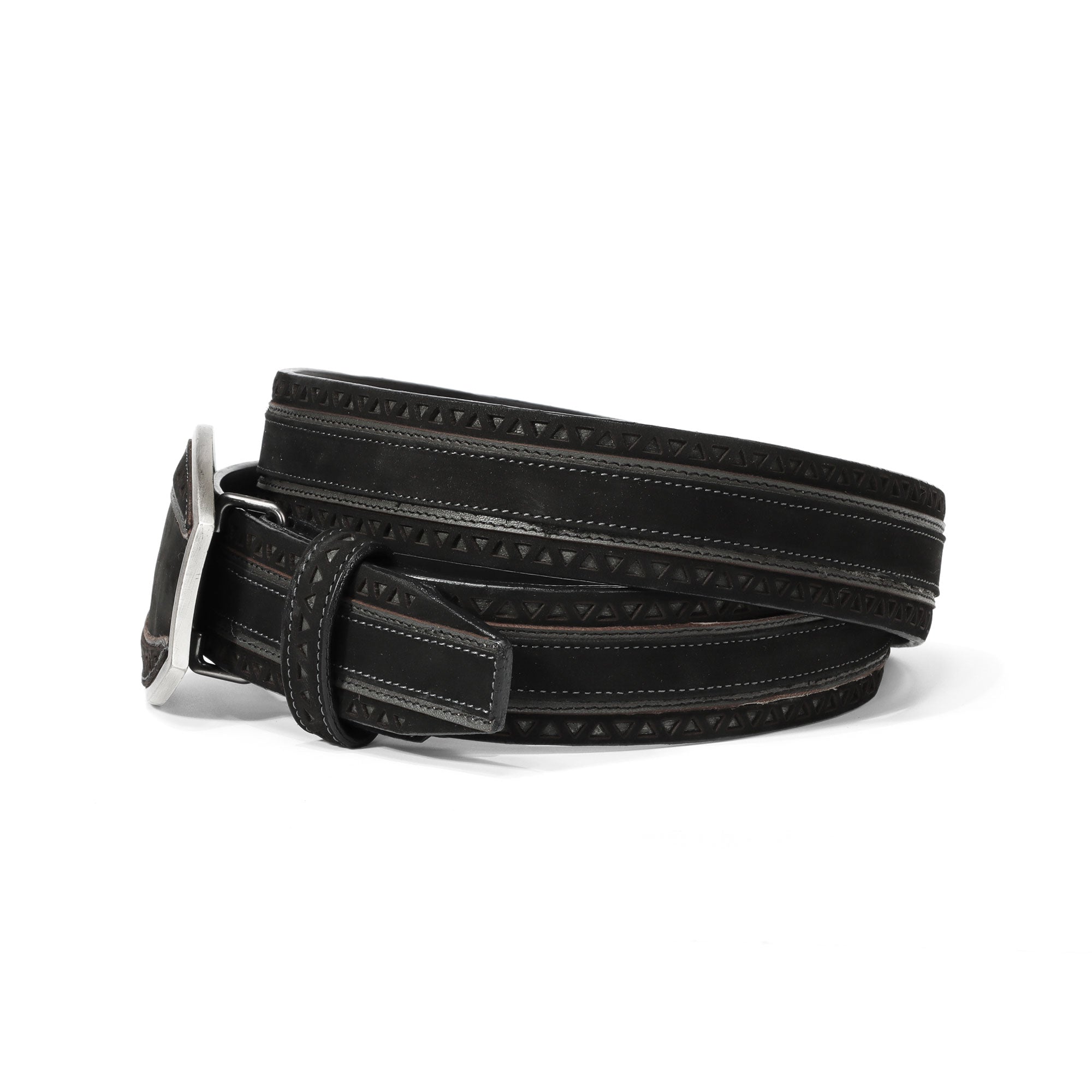 Los Altos Laser Nobuck Black Belt