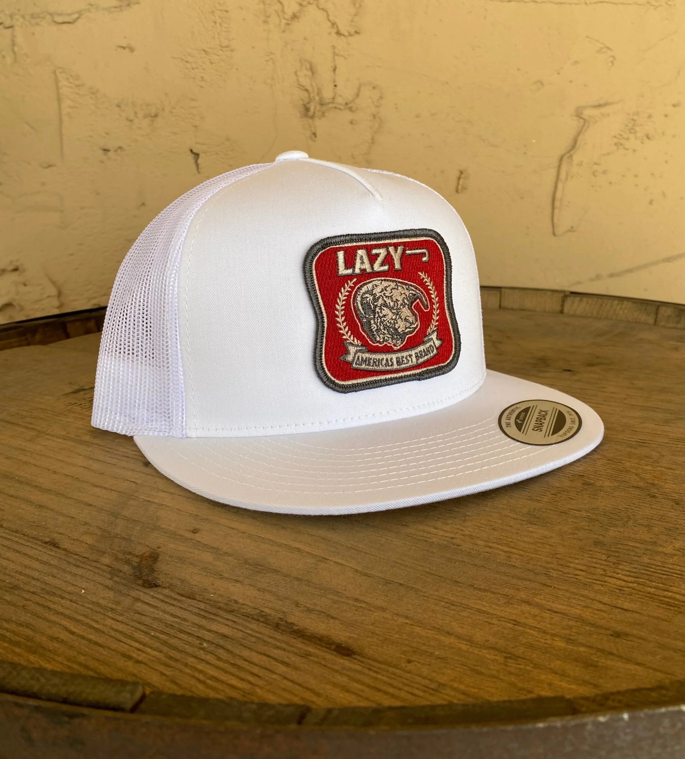 Lazy J Ranch Wear White America's Best Cap