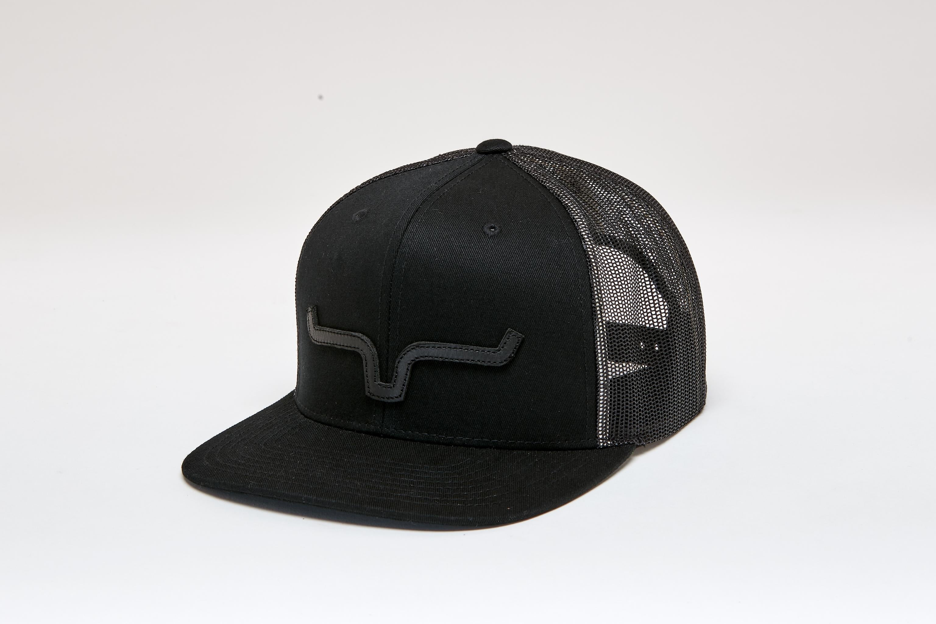 Kimes Ranch ATG Black Trucker Cap