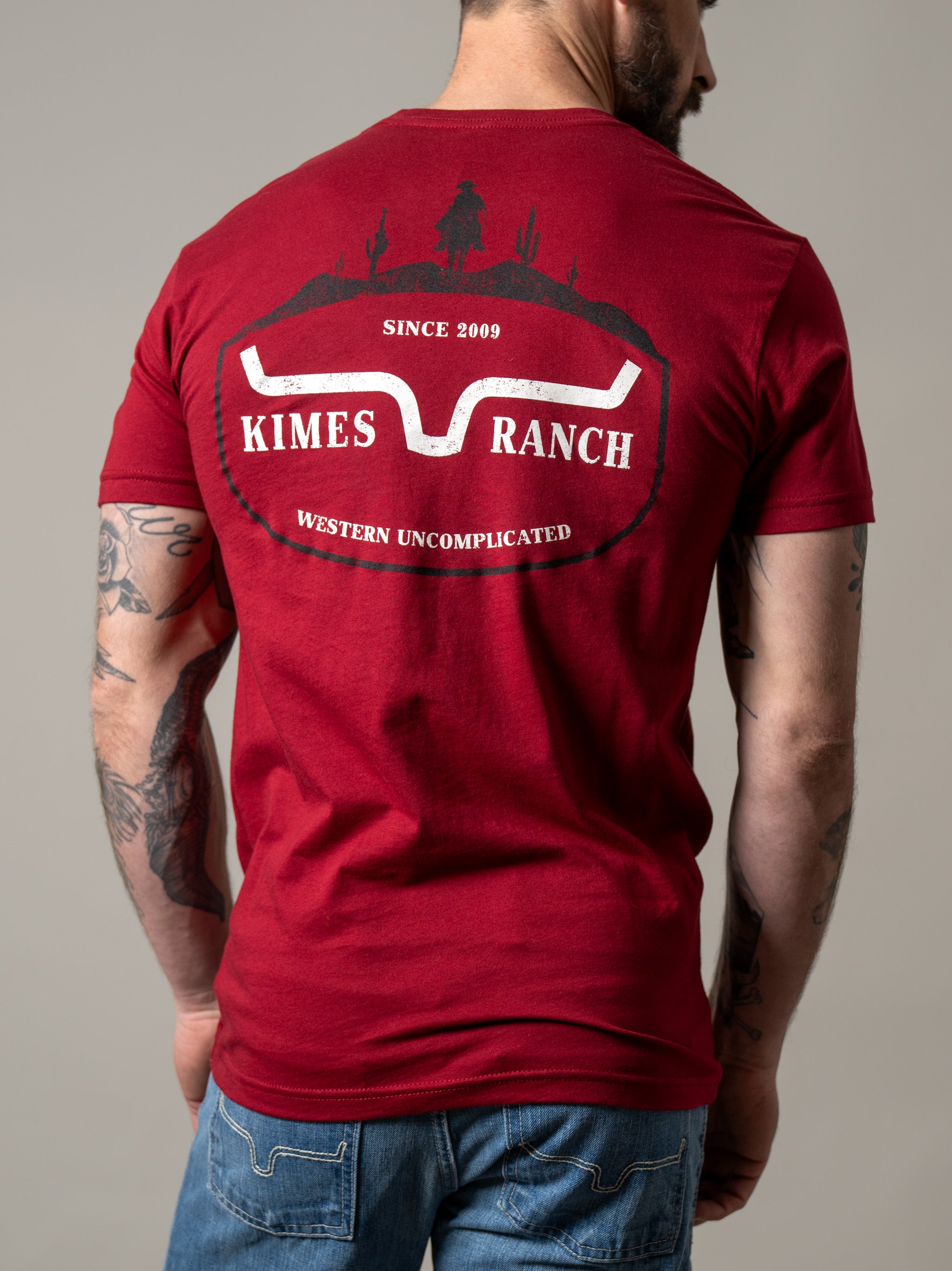 Kimes Ranch Cardinal Old West T-Shirt