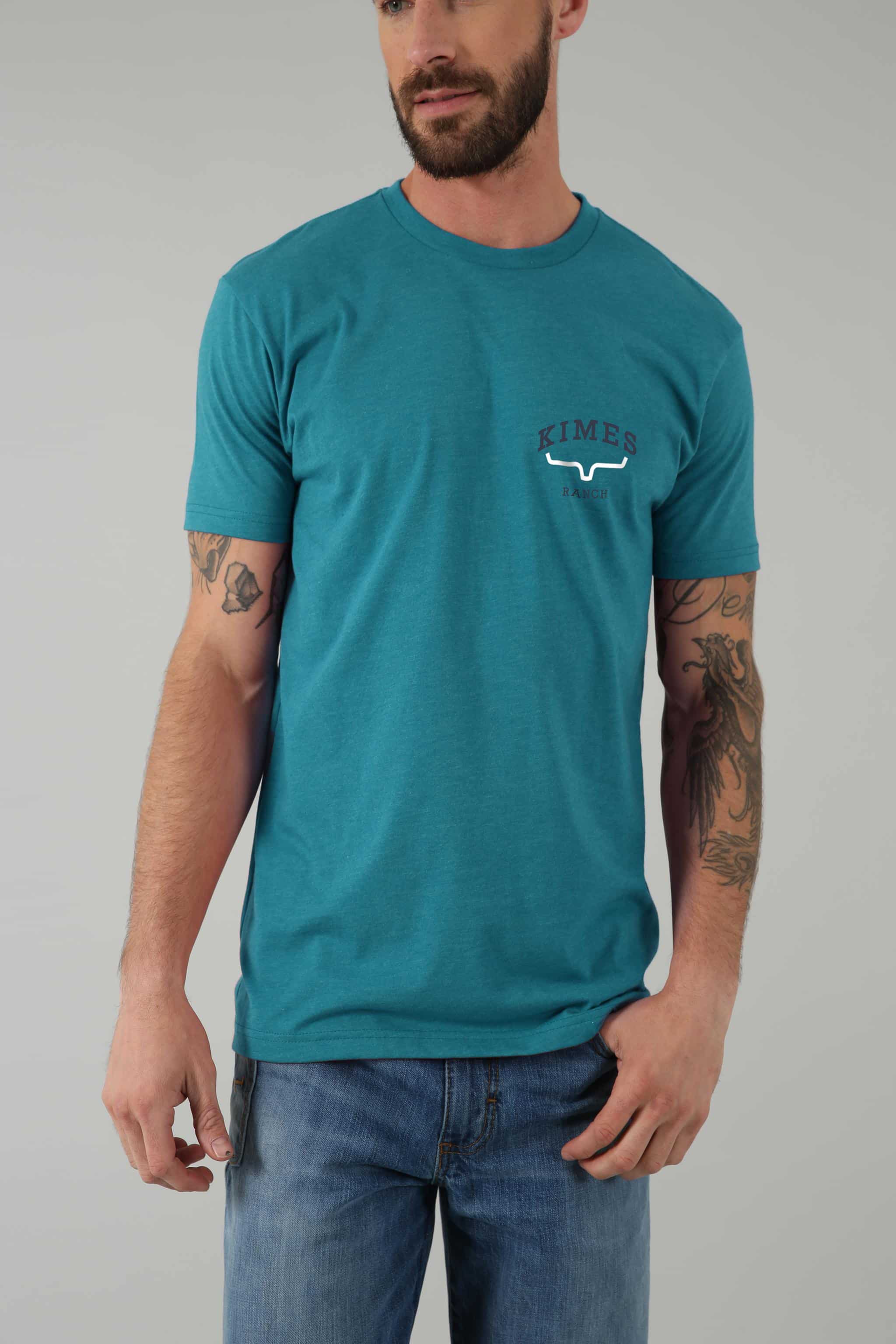 Kimes Ranch Since 2009 Teal T-Shirt