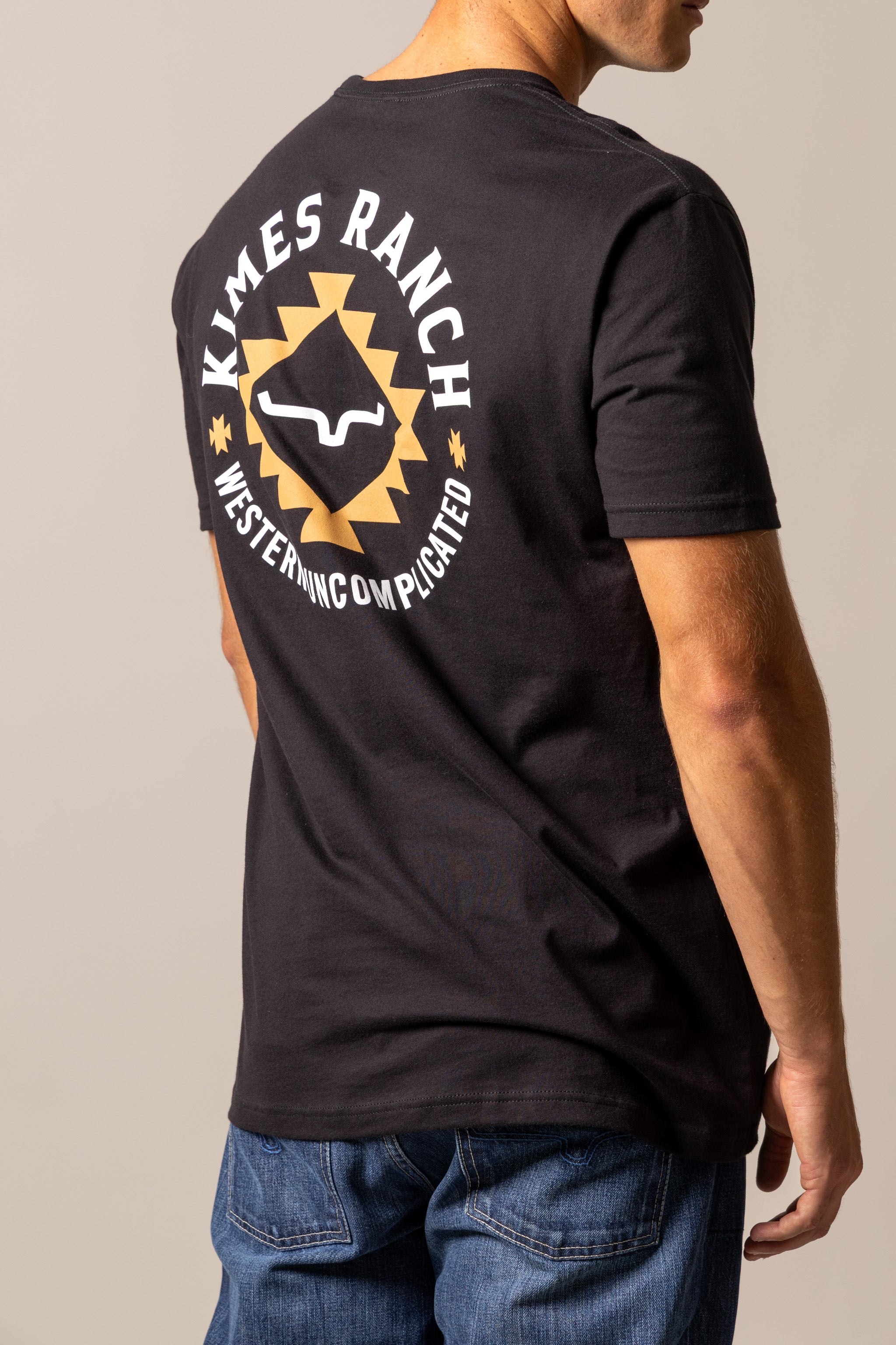 Kimes Ranch Vaughn Black T-Shirt