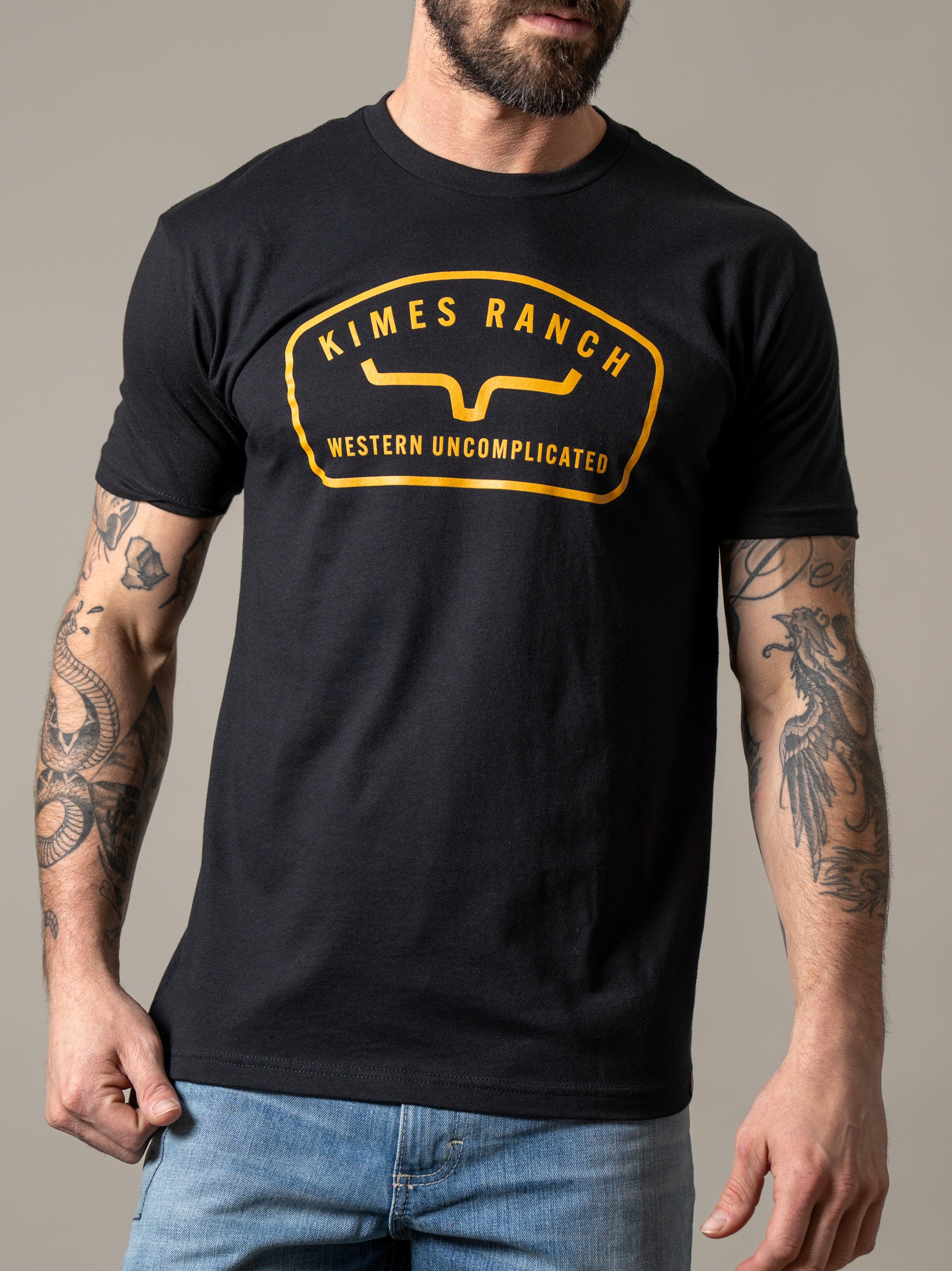 Kimes Ranch Black Hunton T-Shirt