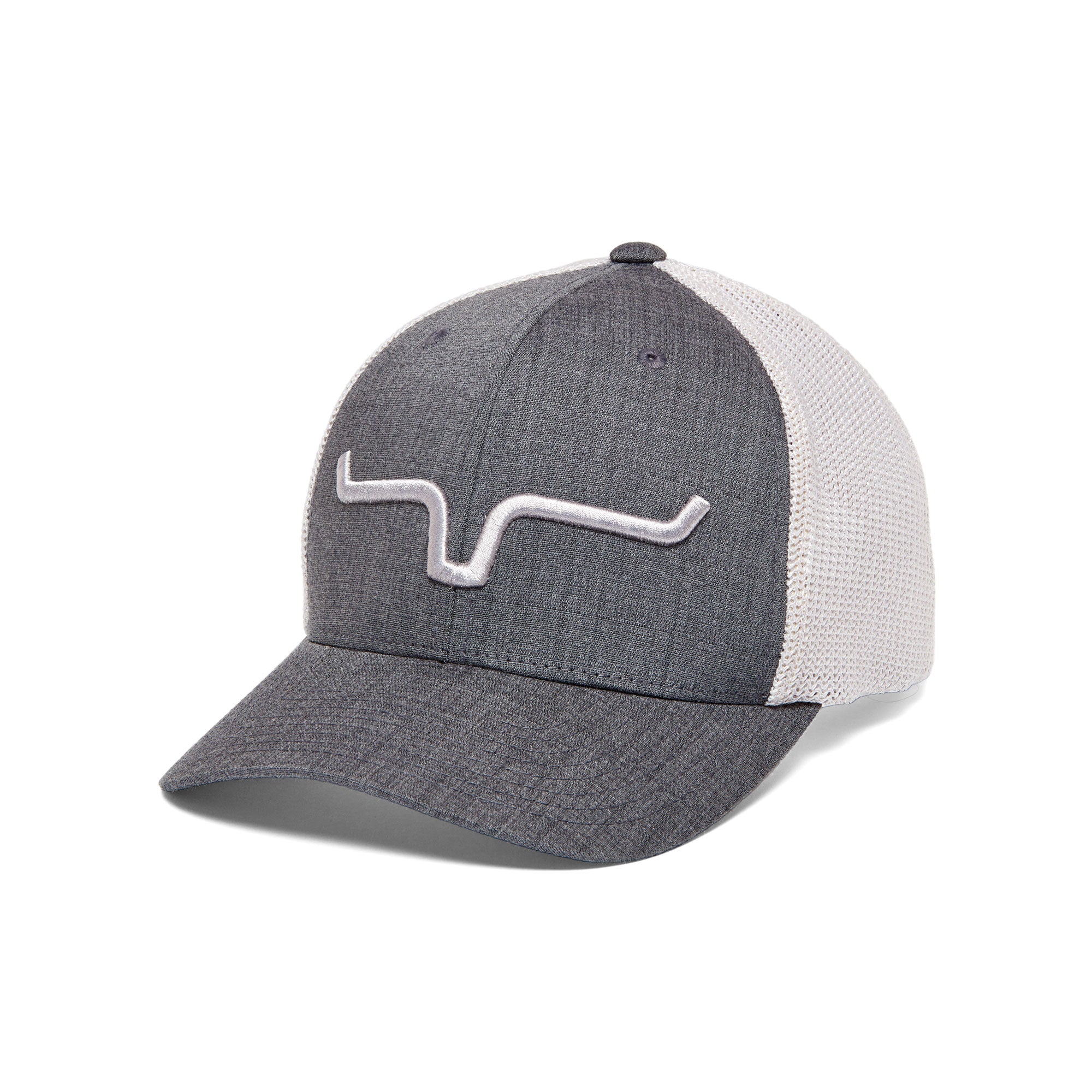 Kimes Ranch Charcoal Upgraded Weekly Trucker Cap