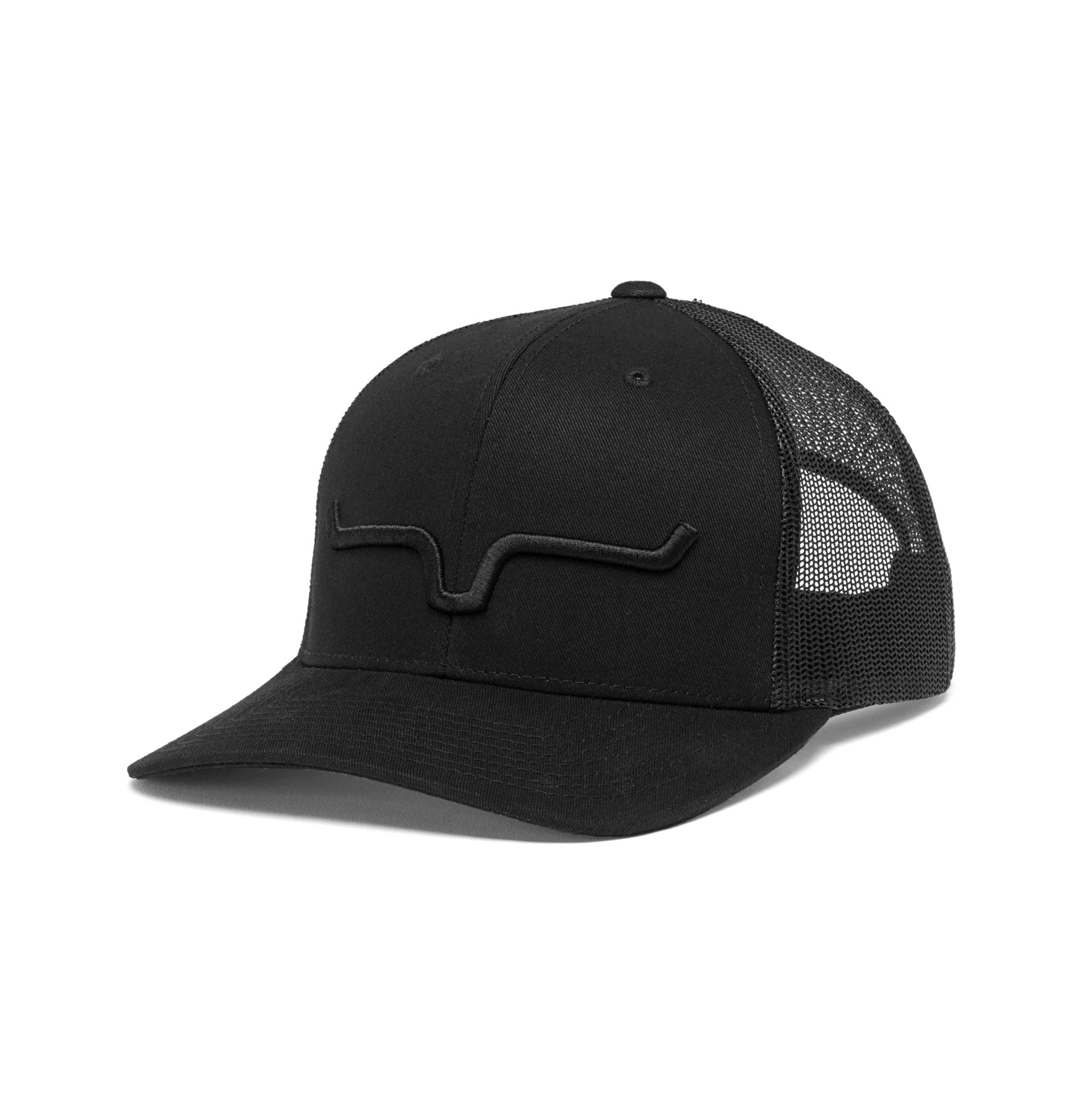 Kimes Ranch Weekly Trucker Black Cap