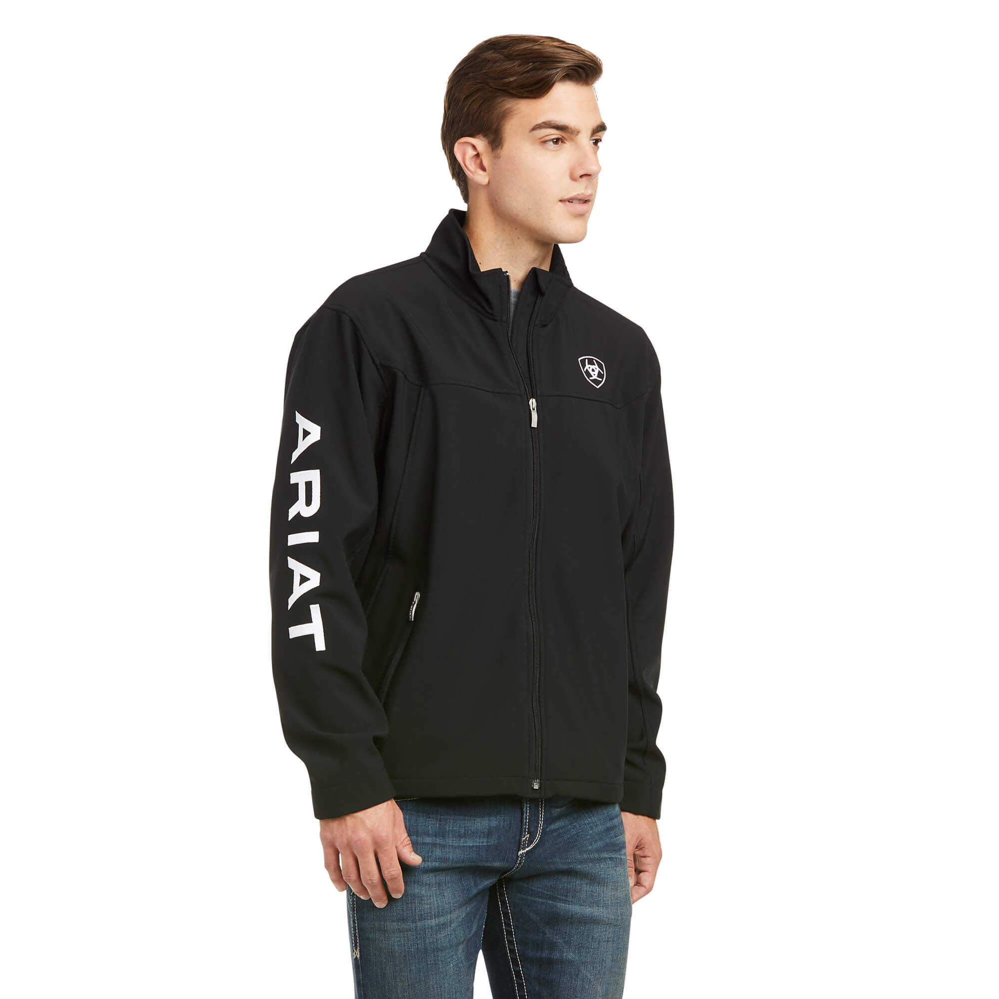 Ariat Black New Team Softshell Jacket