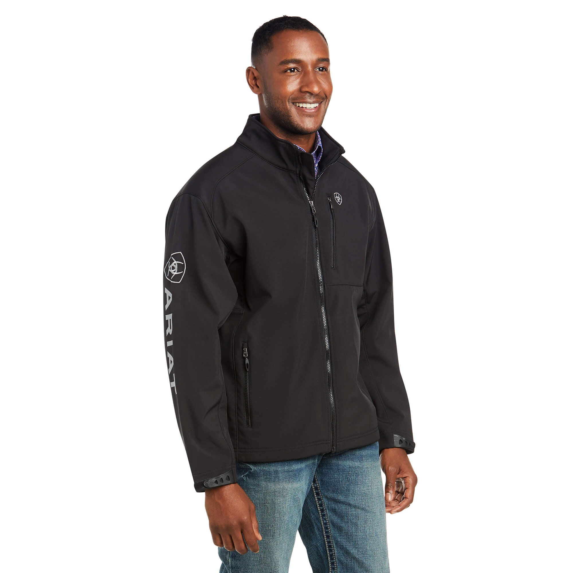 Ariat Black Logo 2.0 Softshell Jacket