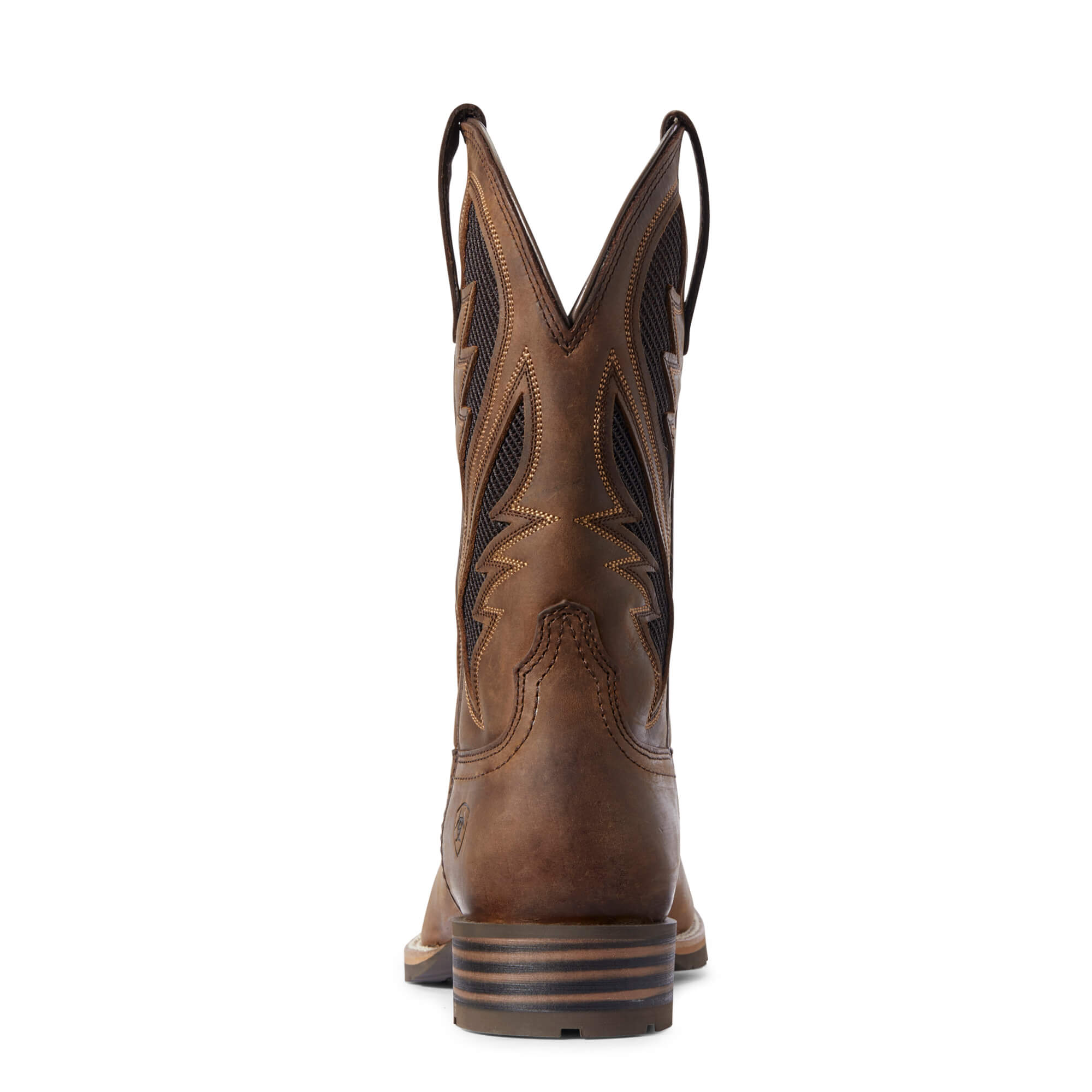 Ariat Men's Distressed Tan Hybrid VentTEK Western Boot