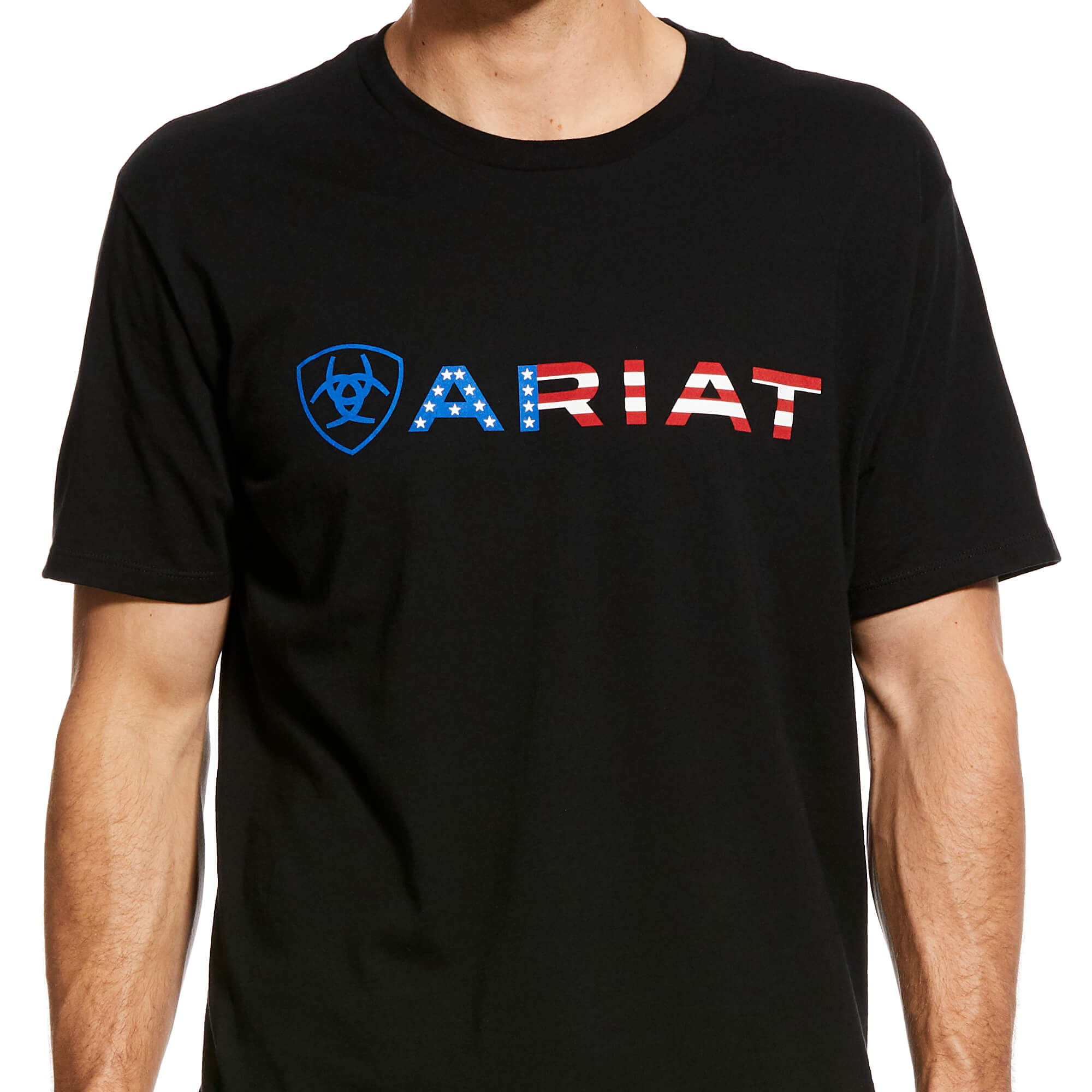 Ariat Black USA Wordmark T-Shirt