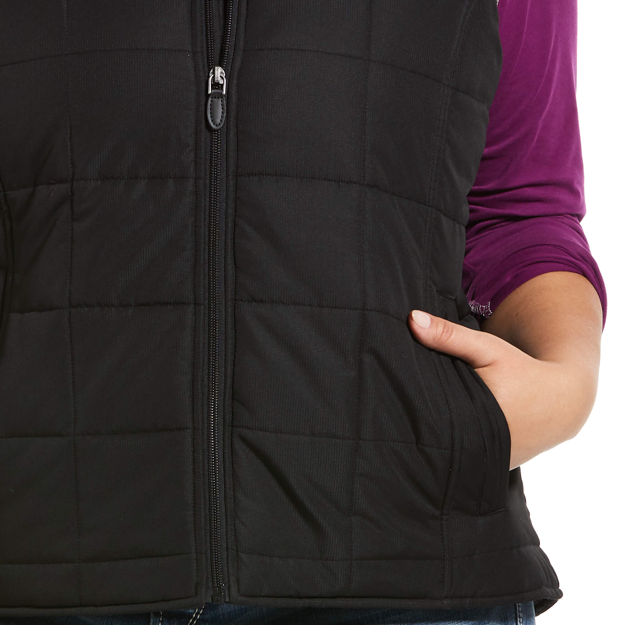 Ariat Women's Black Crius Insulated Vest