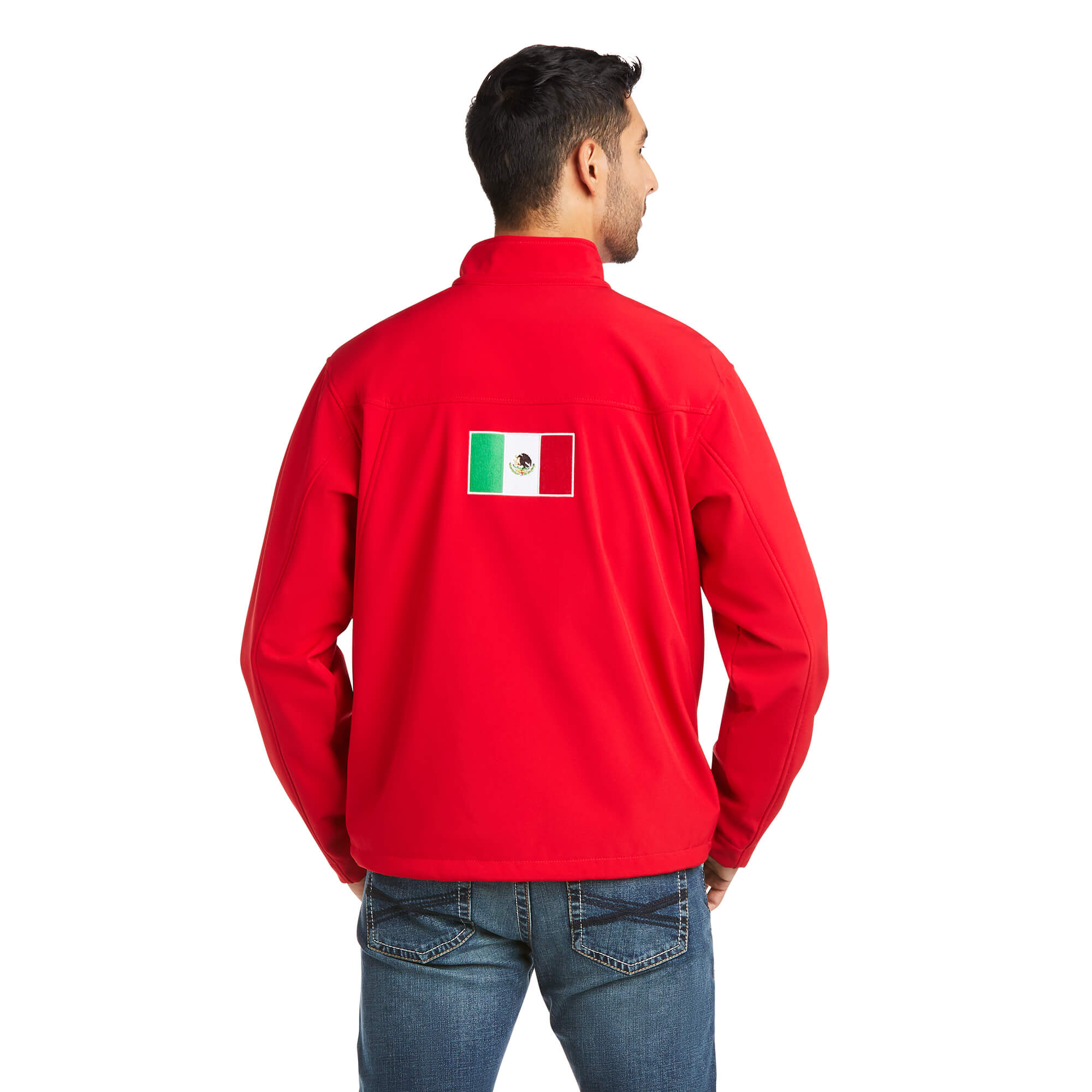 Ariat Red New Team Softshell MEXICO Jacket