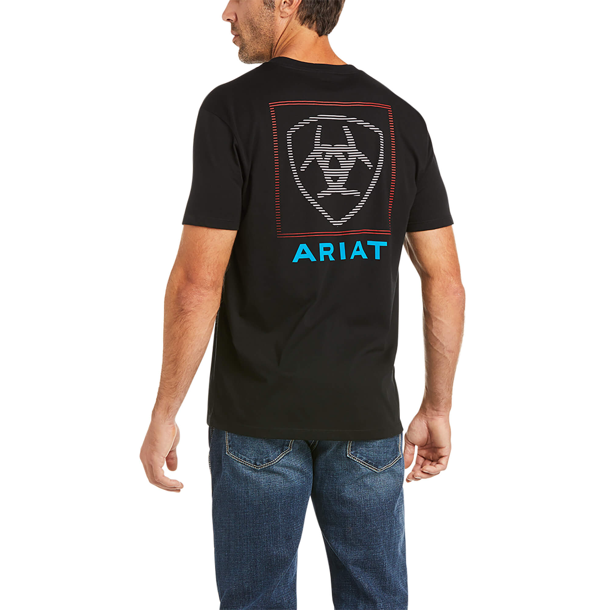 Ariat Black Linear T-Shirt