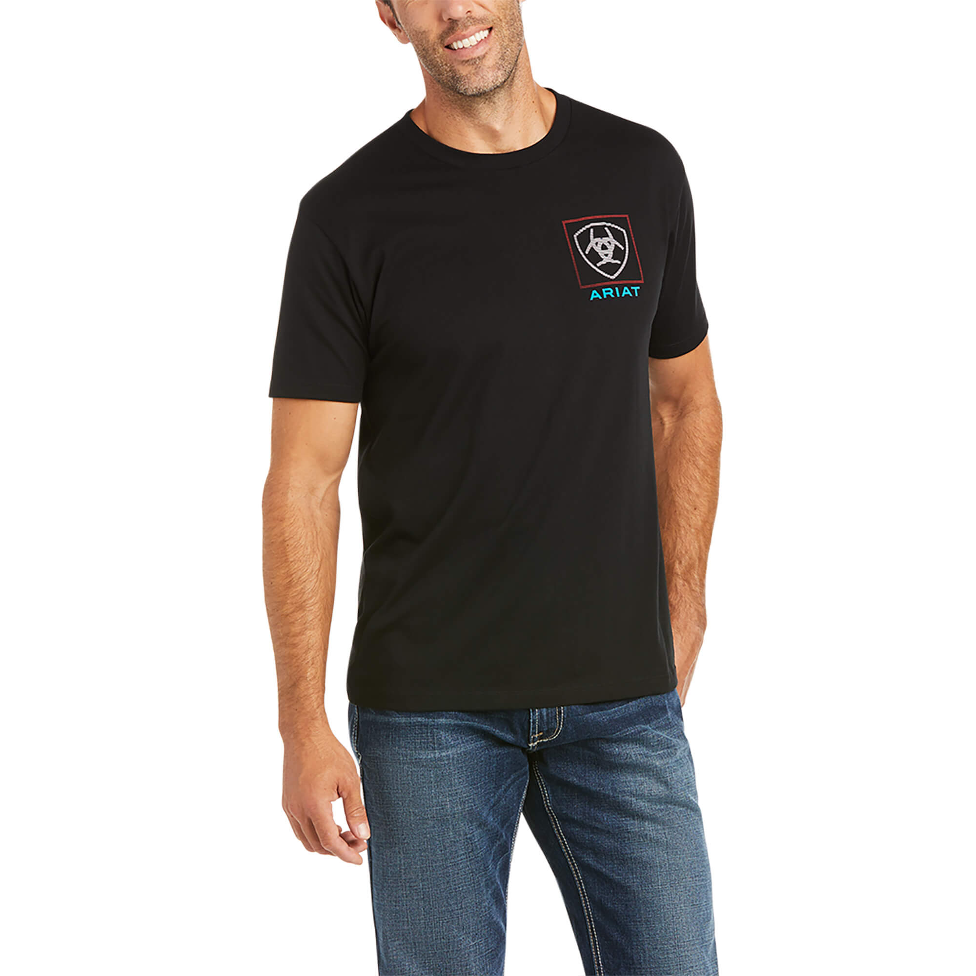 Ariat Black Linear T-Shirt