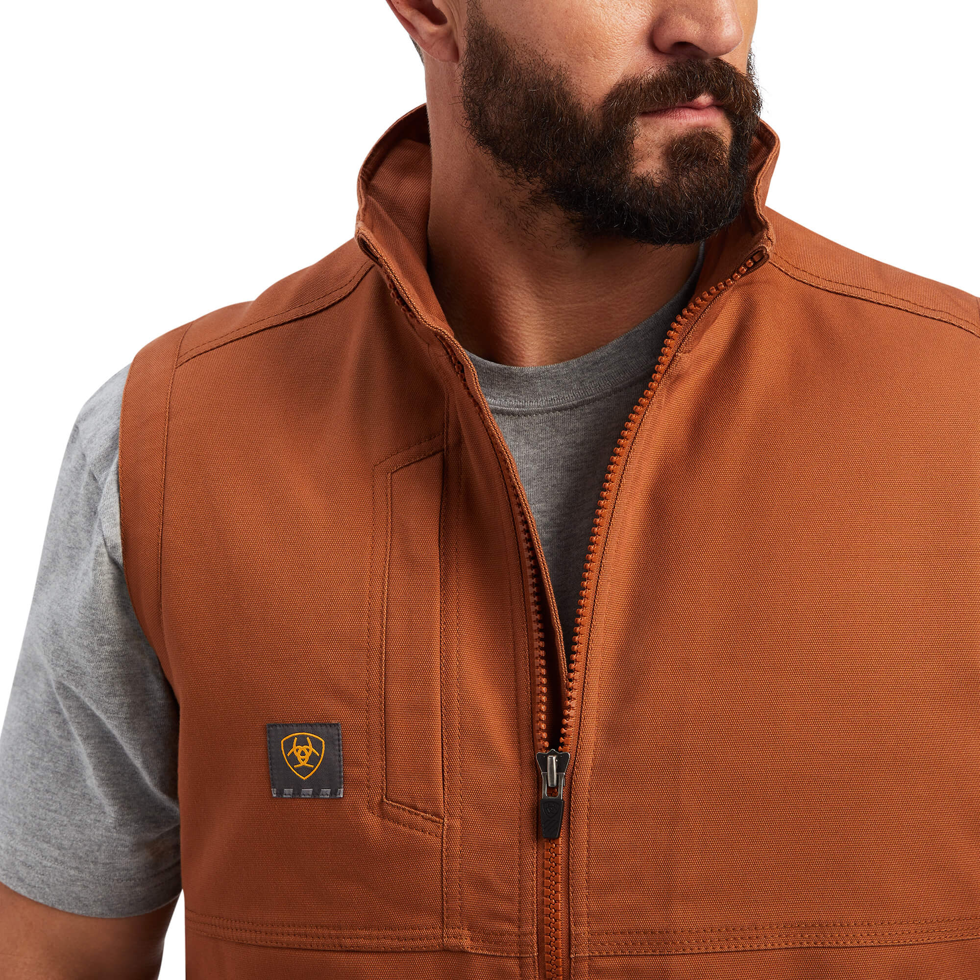 Ariat Copper Rebar DuraCanvas Sherpa Vest