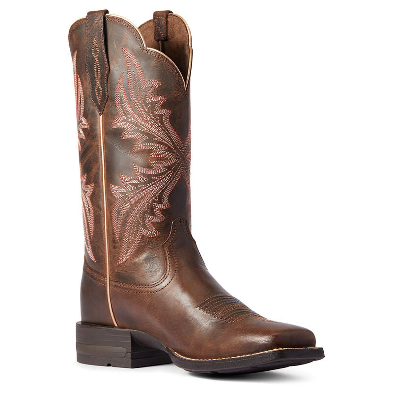 Ariat Women's Sassy Brown West Bound Square Toe Boot