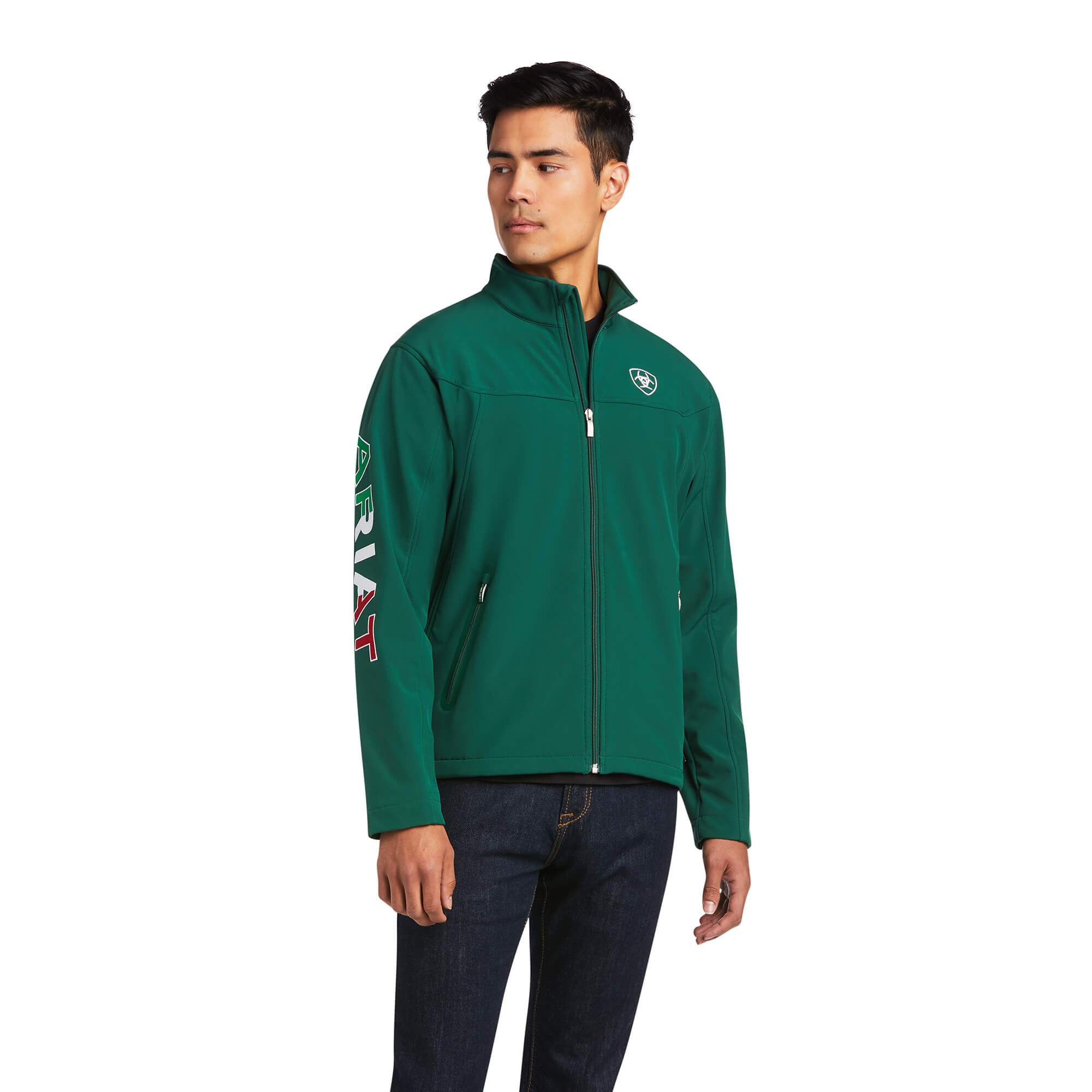 Ariat Verde New Team Softshell MEXICO Jacket