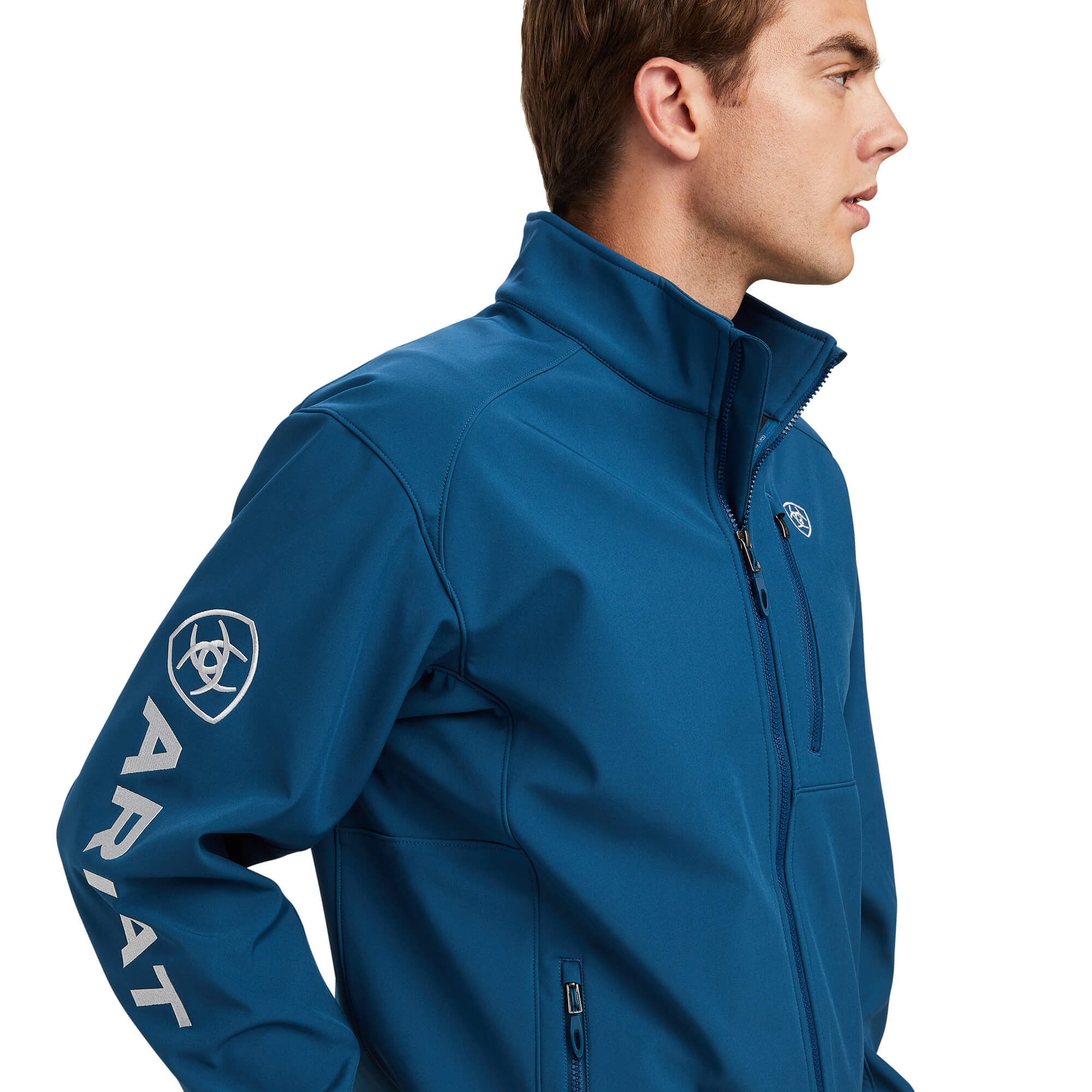 Ariat Majolica Blue Logo 2.0 Softshell Jacket