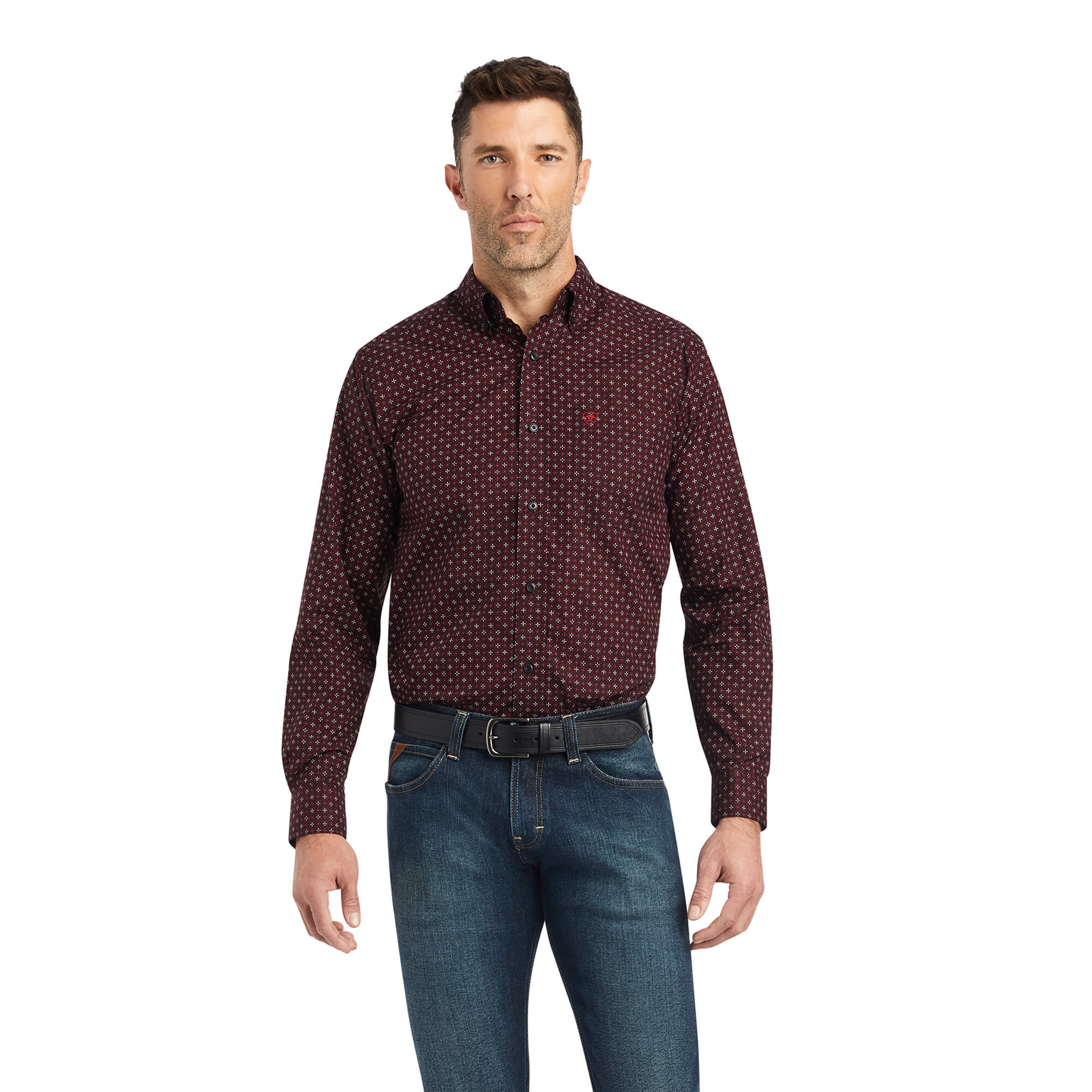 Ariat Rio Red Wesson Fitted Long Sleeve Shirt