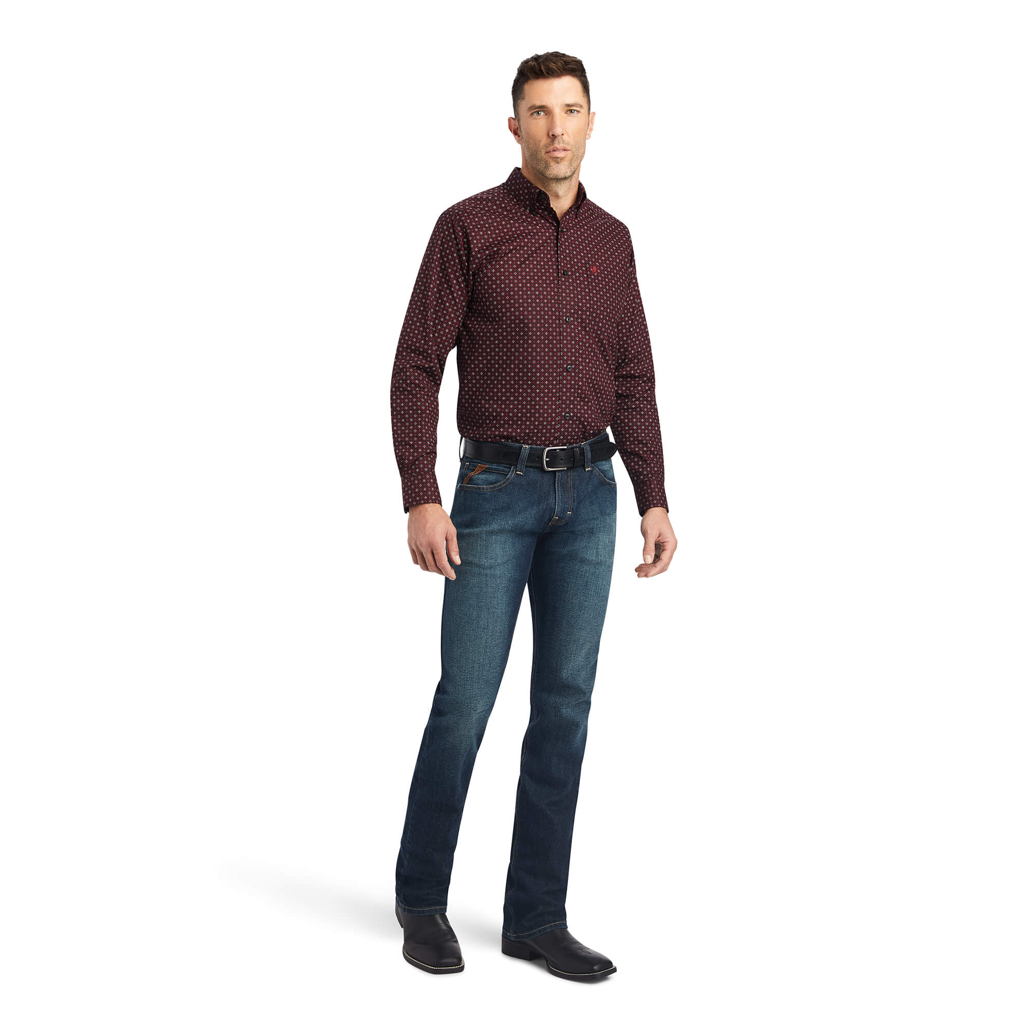 Ariat Rio Red Wesson Fitted Long Sleeve Shirt