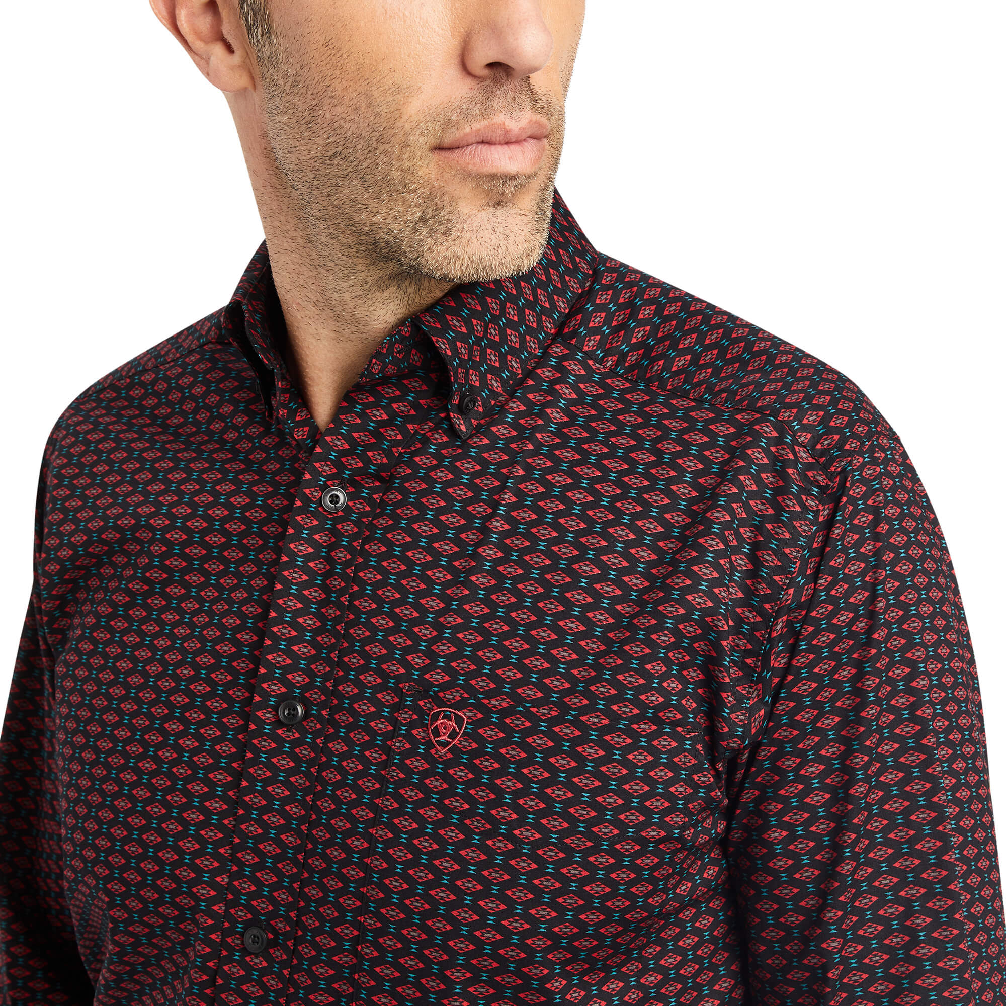 Ariat Kayne Stretch Fitted Long Sleeve Shirt