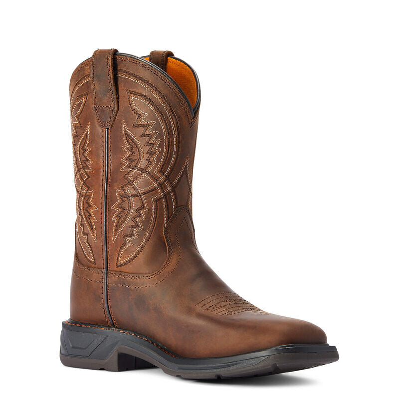 Ariat Youth Dirt Roads WorkHog XT Coil Western Boot