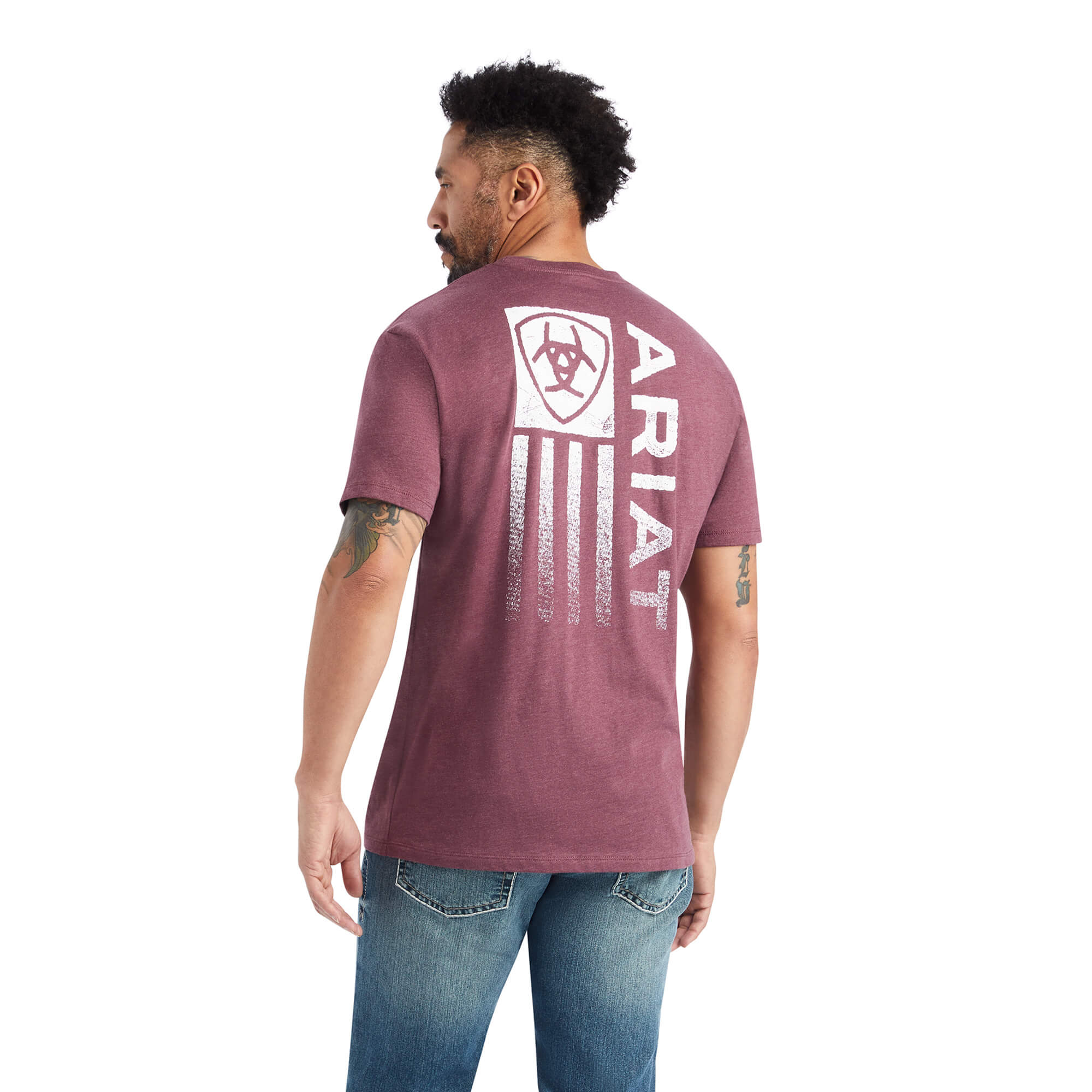 Ariat Burgundy Heather Minimalist T-Shirt