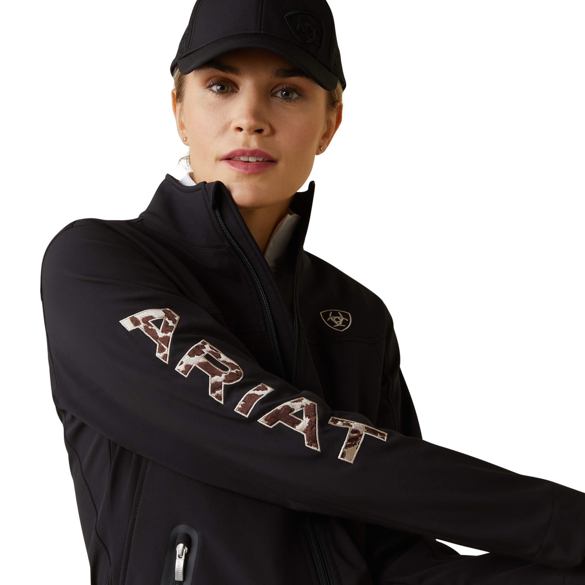 Ariat Women's Black Pony New Team Softshell Jacket