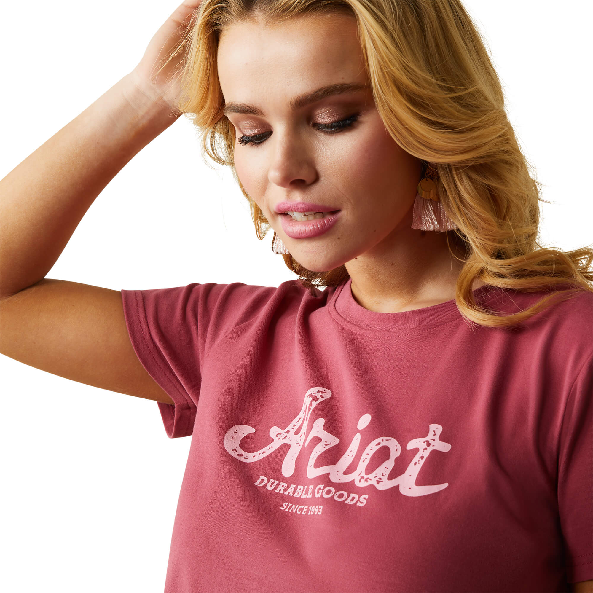 Ariat Women's Earth Red Real Durable Goods Tee