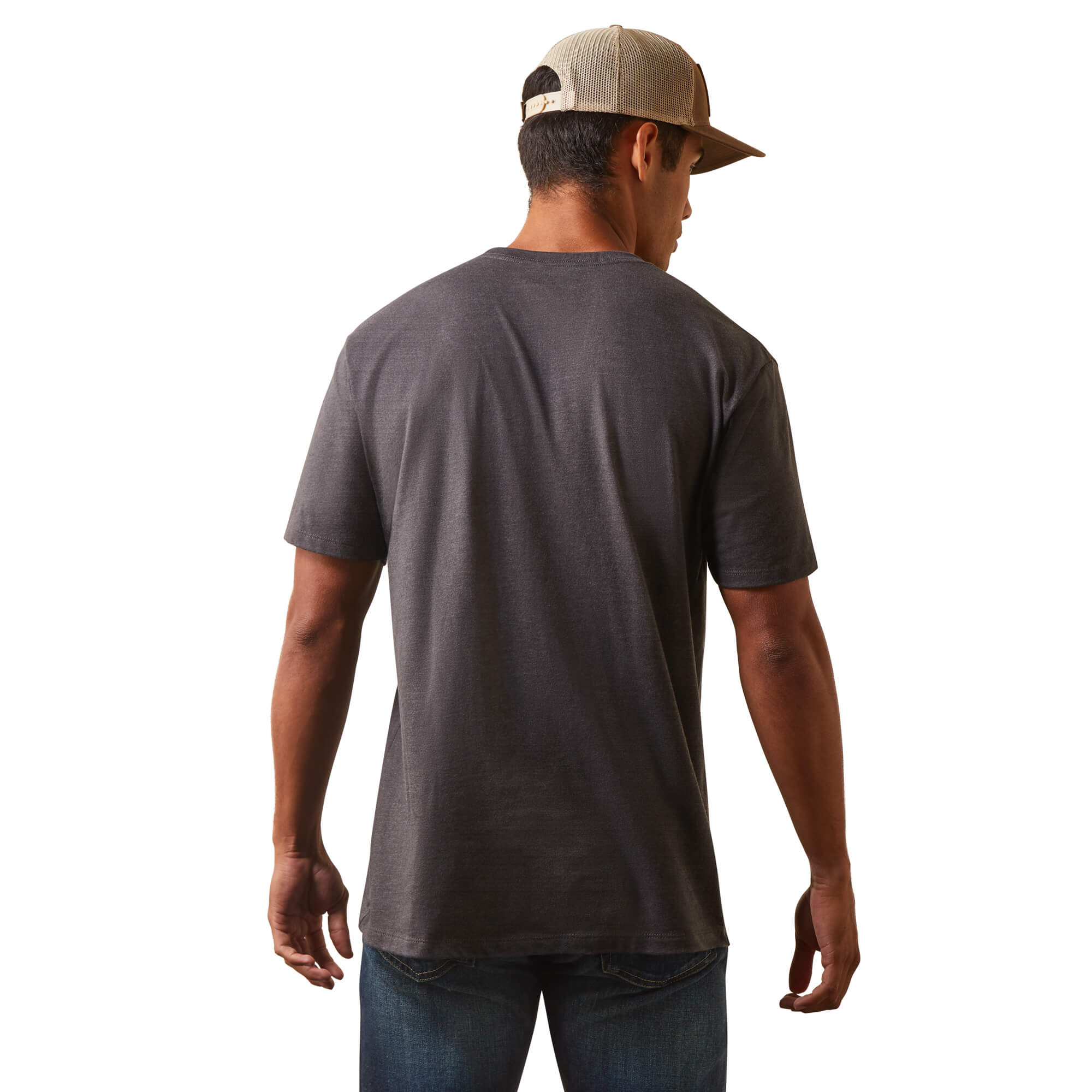 Ariat Charcoal Heather Recon Trim T-Shirt