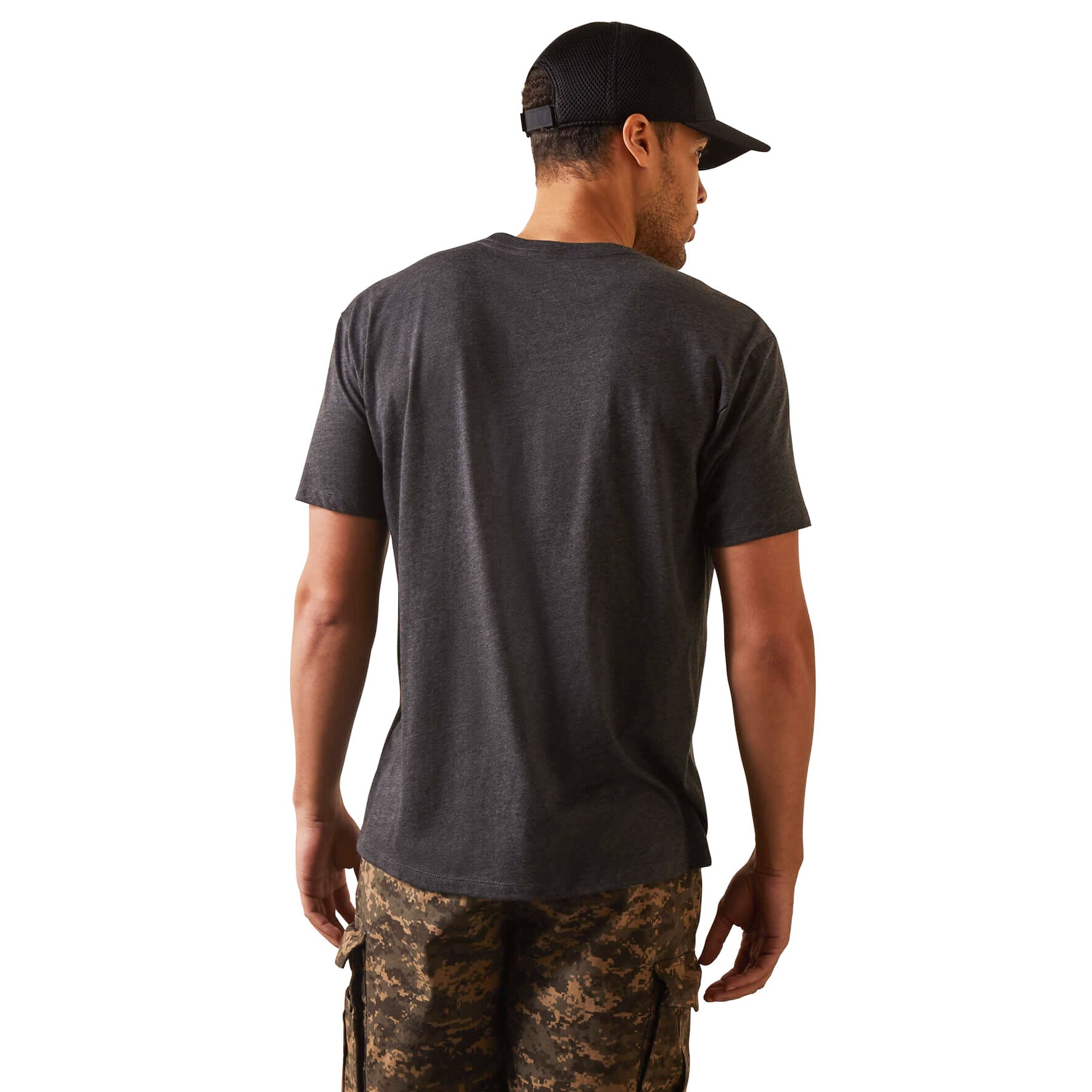 Ariat Charcoal Heather Branded T-Shirt