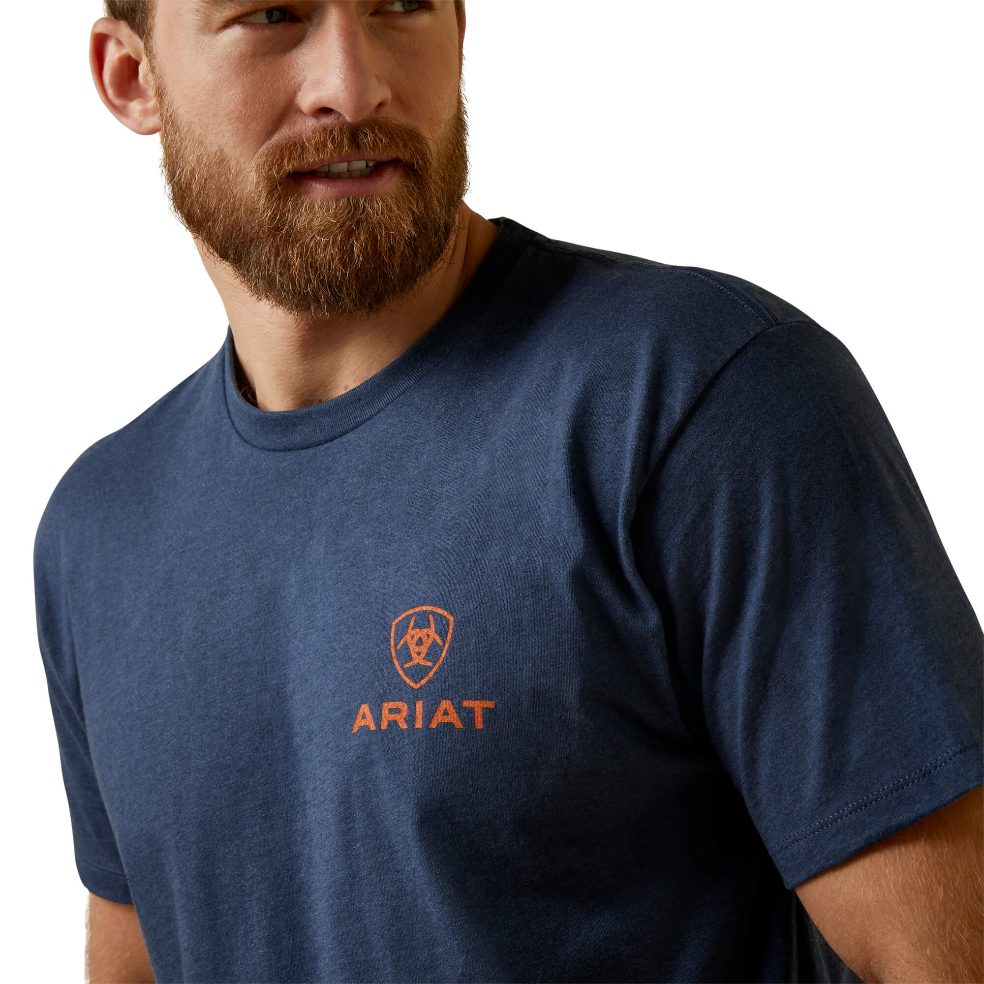 Ariat Navy Heather Mustang Fever T-Shirt