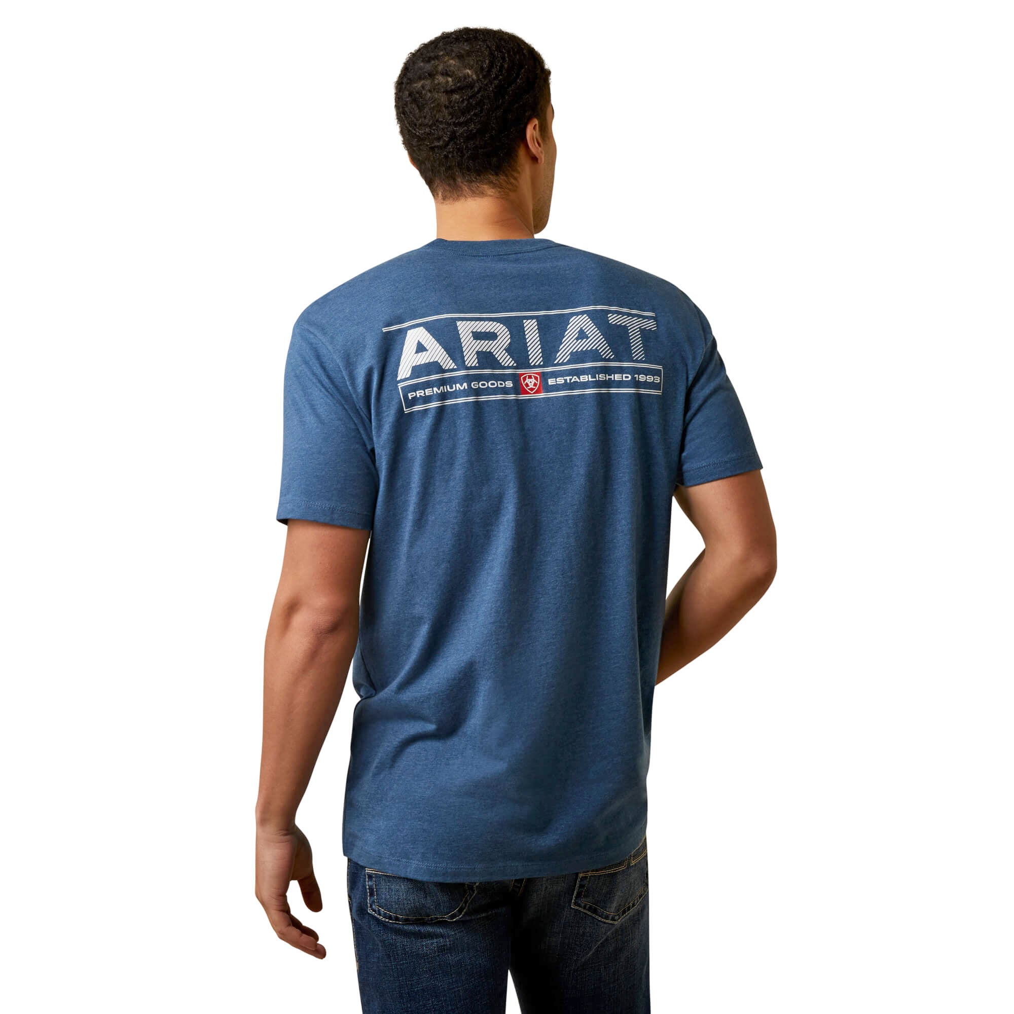 Ariat Sailor Blue Dynta Stripes T-Shirt