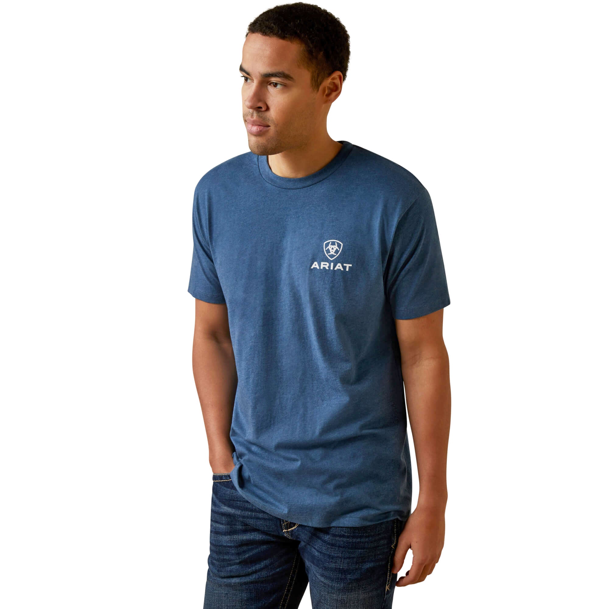 Ariat Sailor Blue Dynta Stripes T-Shirt