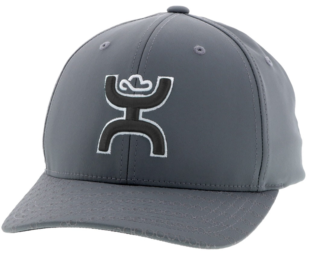 Hooey Solo III Grey Flexfit Trucker Cap