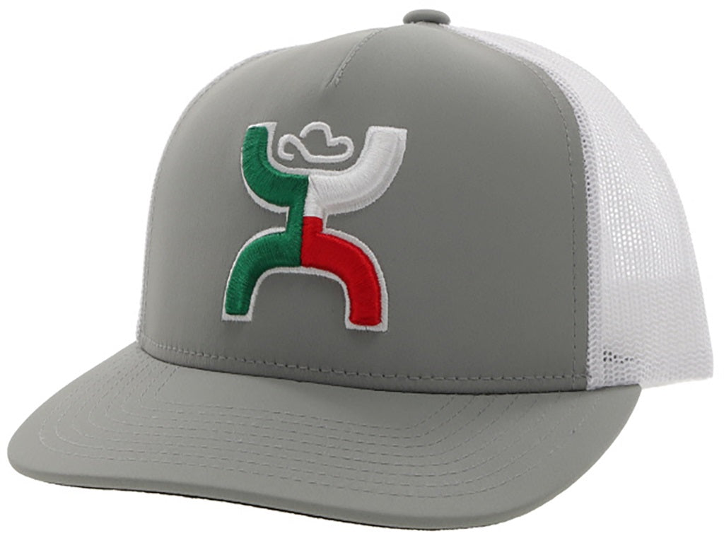 Hooey Boquillas Grey & White Trucker Cap