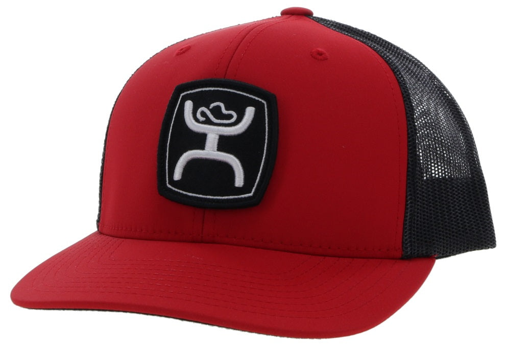 Hooey Red & Black Zenith Trucker Cap