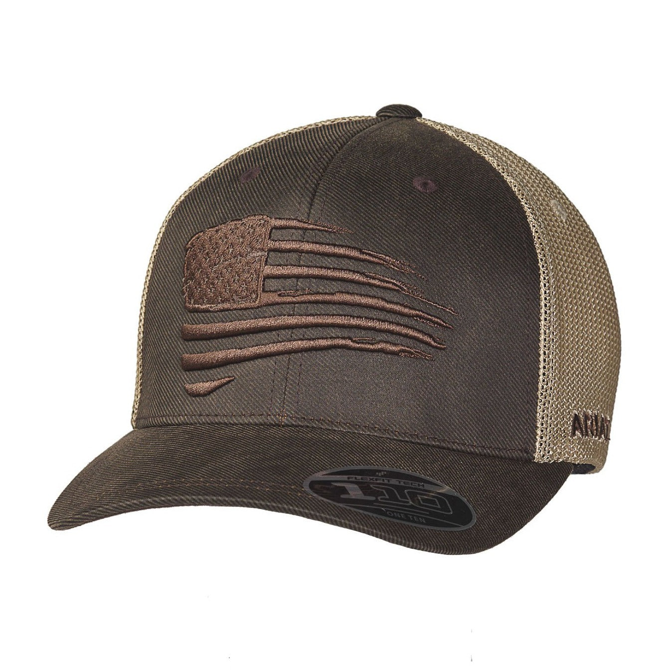 Ariat Oilskin Brown Flag 110 Cap