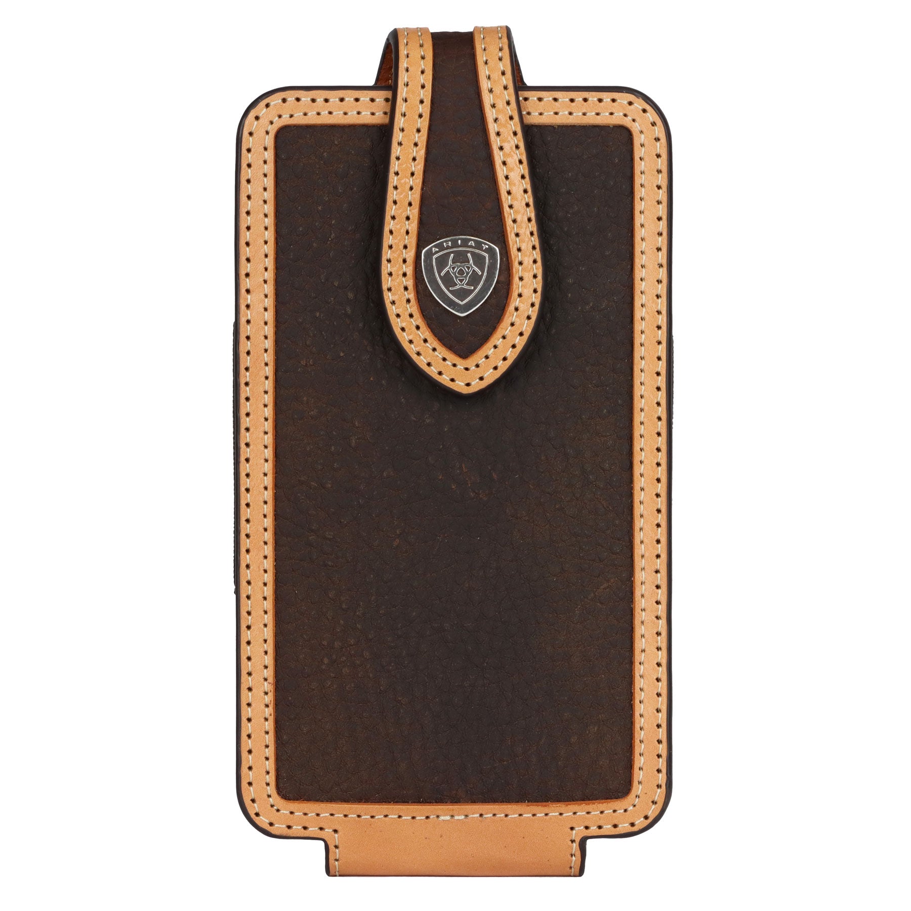 Ariat Brown Edged Phone Case