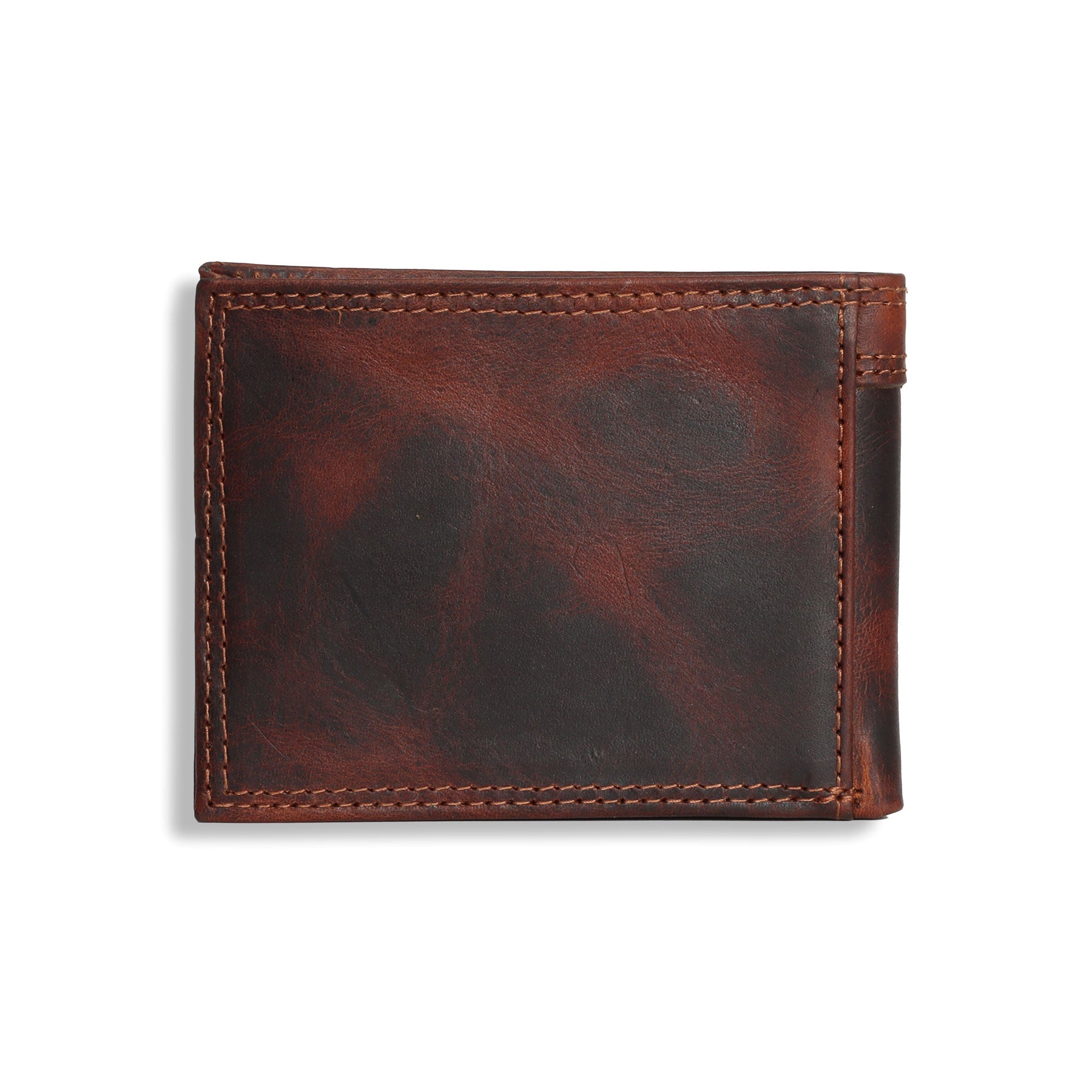 Ariat Brown Center Bump Bifold Wallet