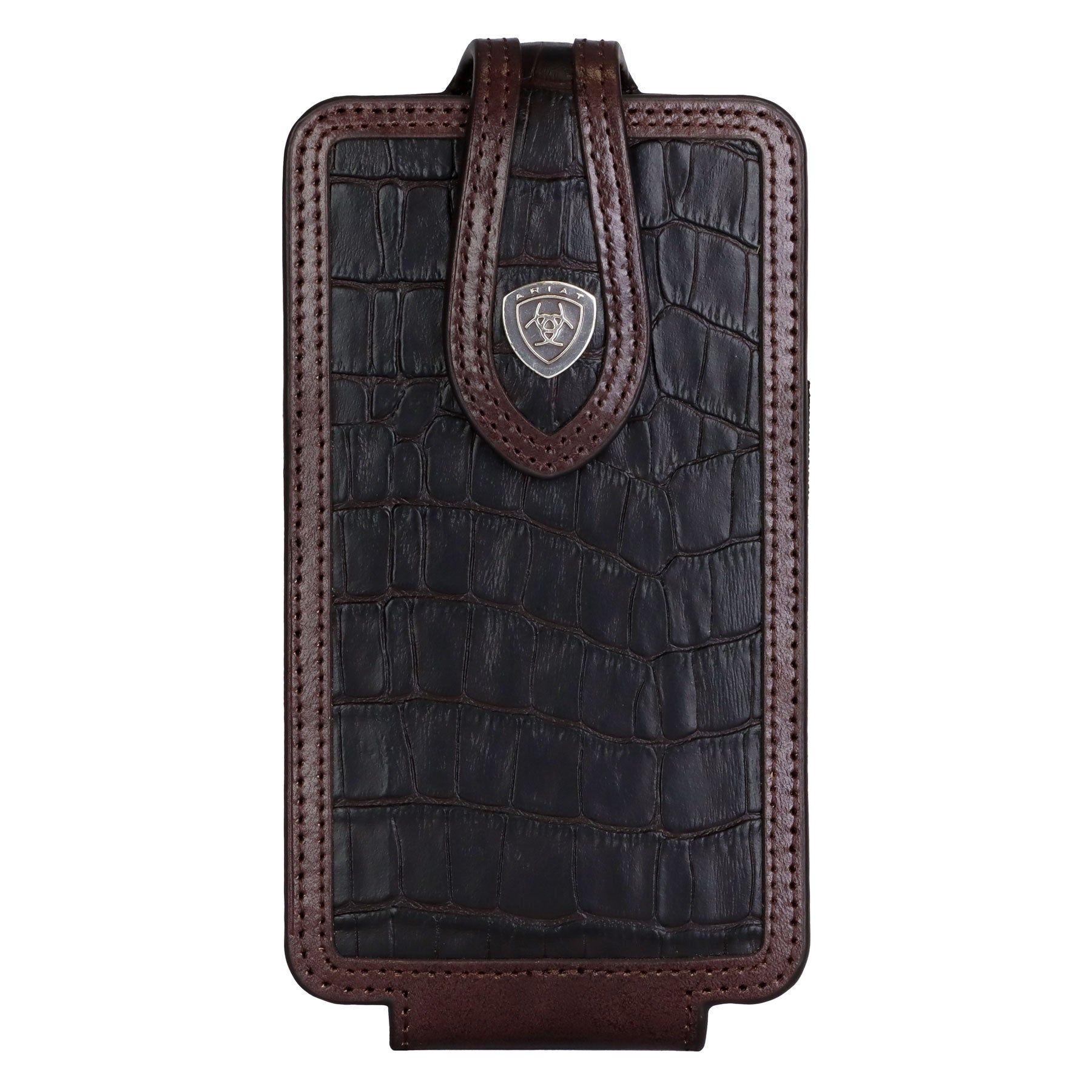 Ariat Large Crocodile Print Phone Case